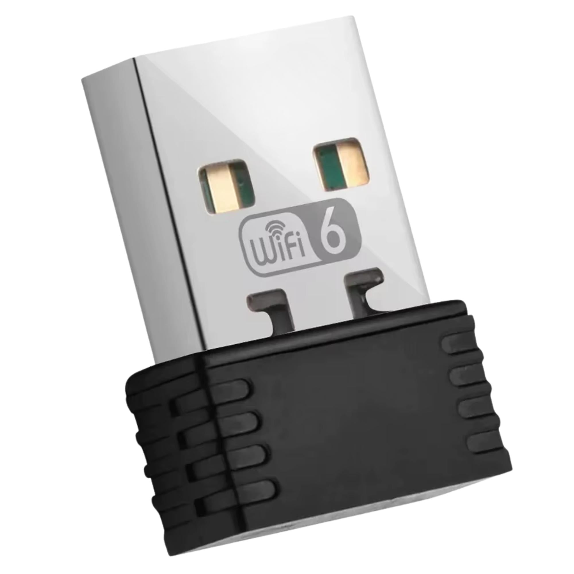 Adaptador de Red WiFi 6G USB High Speed - Ultra Compacto