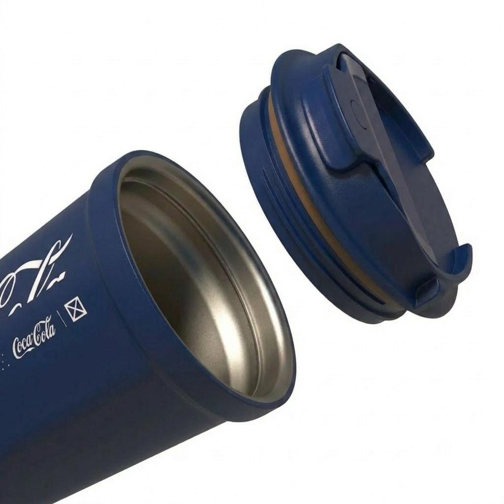 Vaso Termico MUG Germ Coca-Cola Acero Inoxidable 390ML Navy