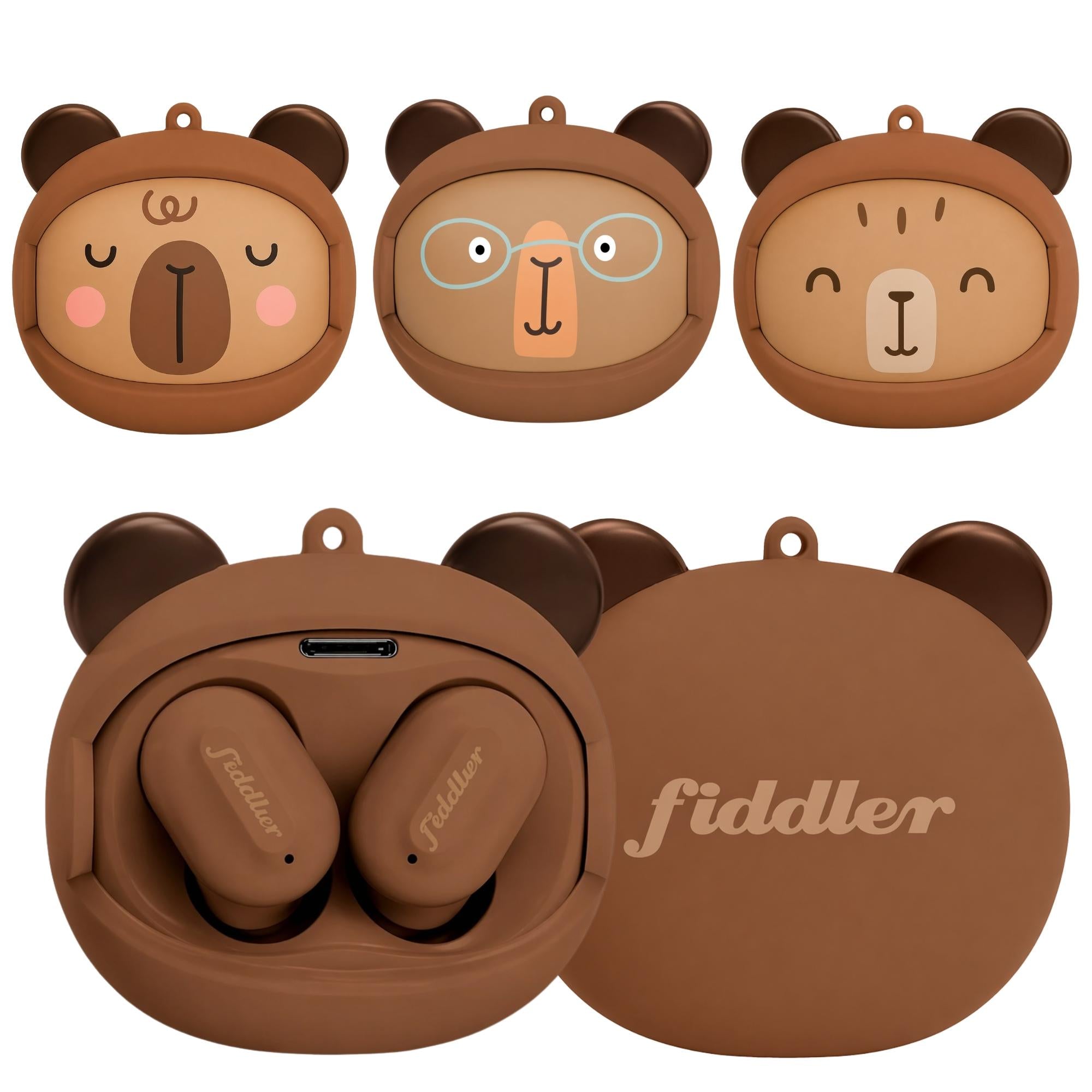 Audífonos Bluetooth Capibara Rolling Face In Ear TWS