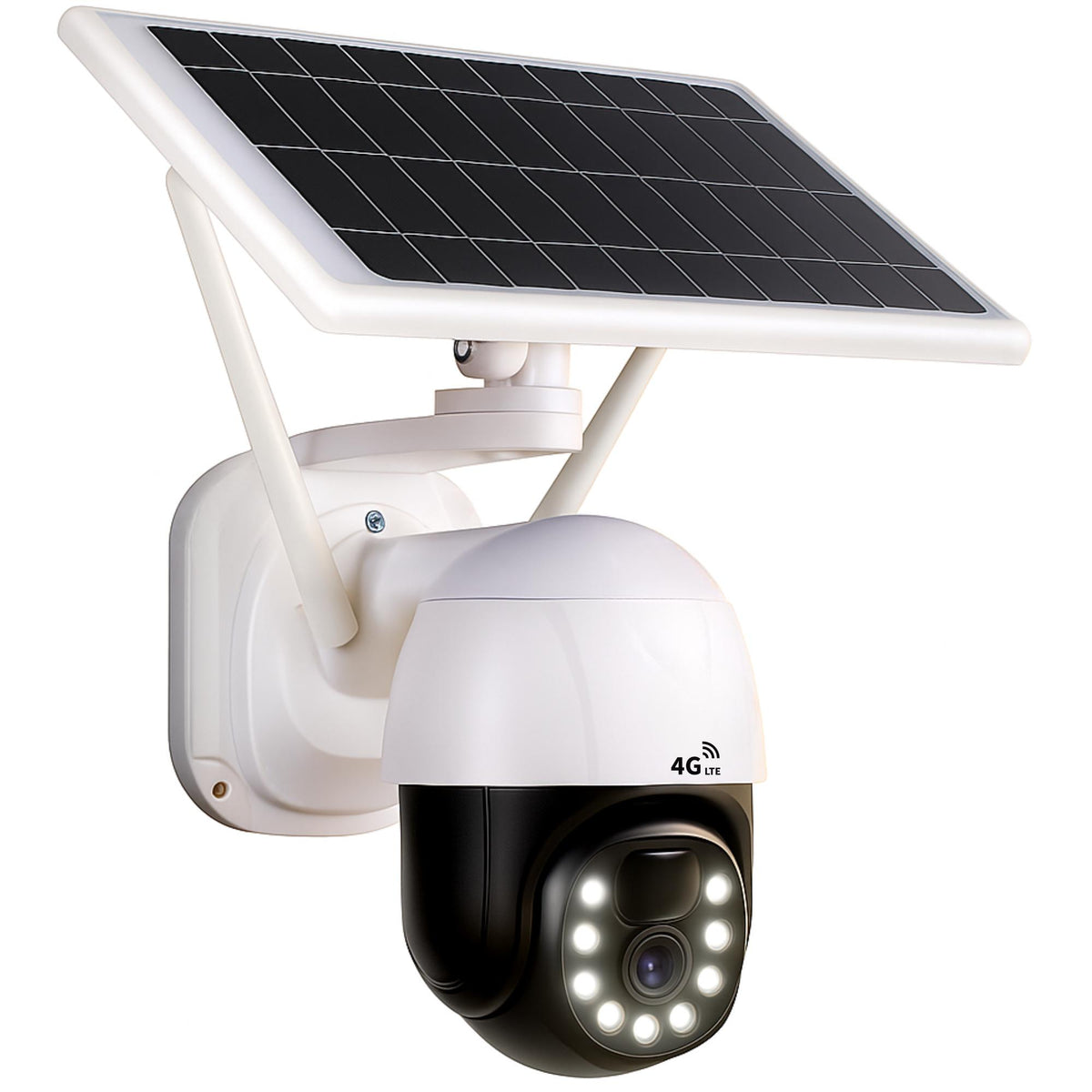 Cámara de Seguridad Solar Autónoma Robótica PTZ IP-4GLTE FHD