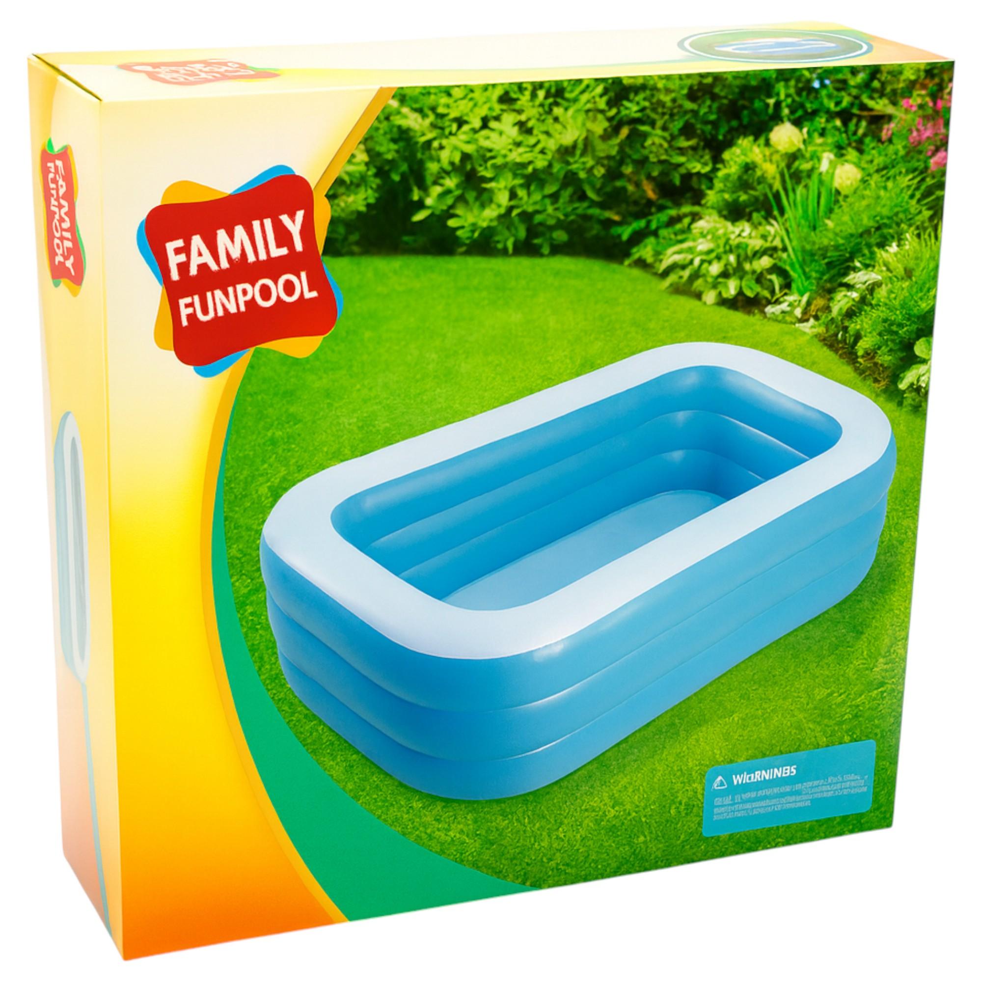 Piscina para Niños Inflable Family Pool 210x135x56cm 1500LT
