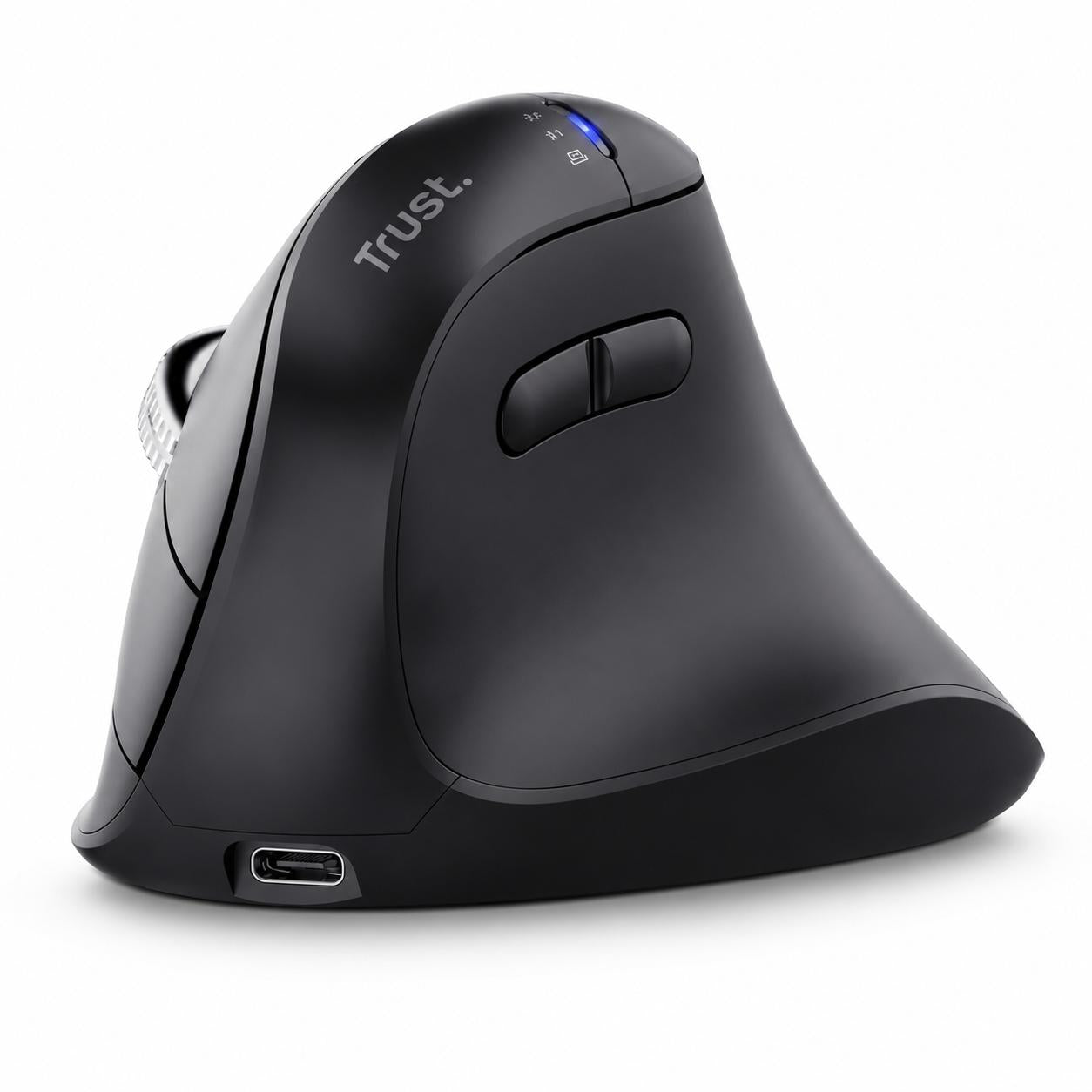 Mouse Vertical Ergo Dual Inalámbrico Trust Vyran Hyperscroll