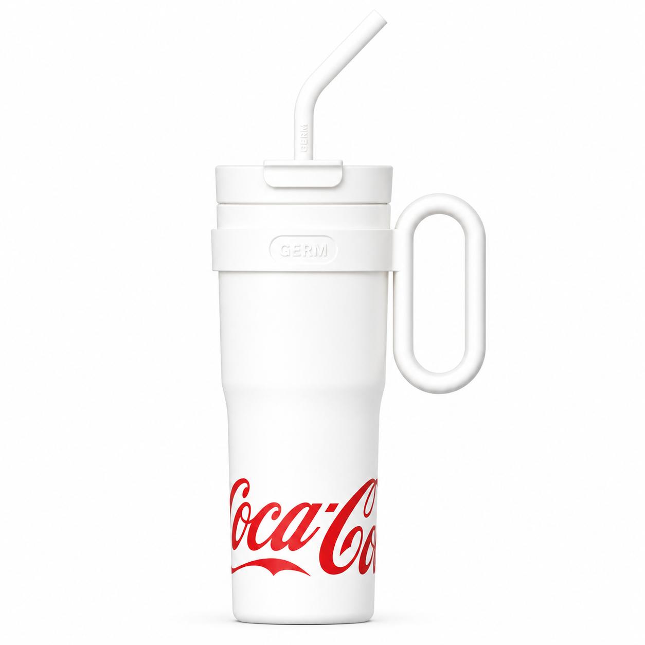 Vaso Térmico GERM Coca-Cola 1100ML White Acero Inoxidable