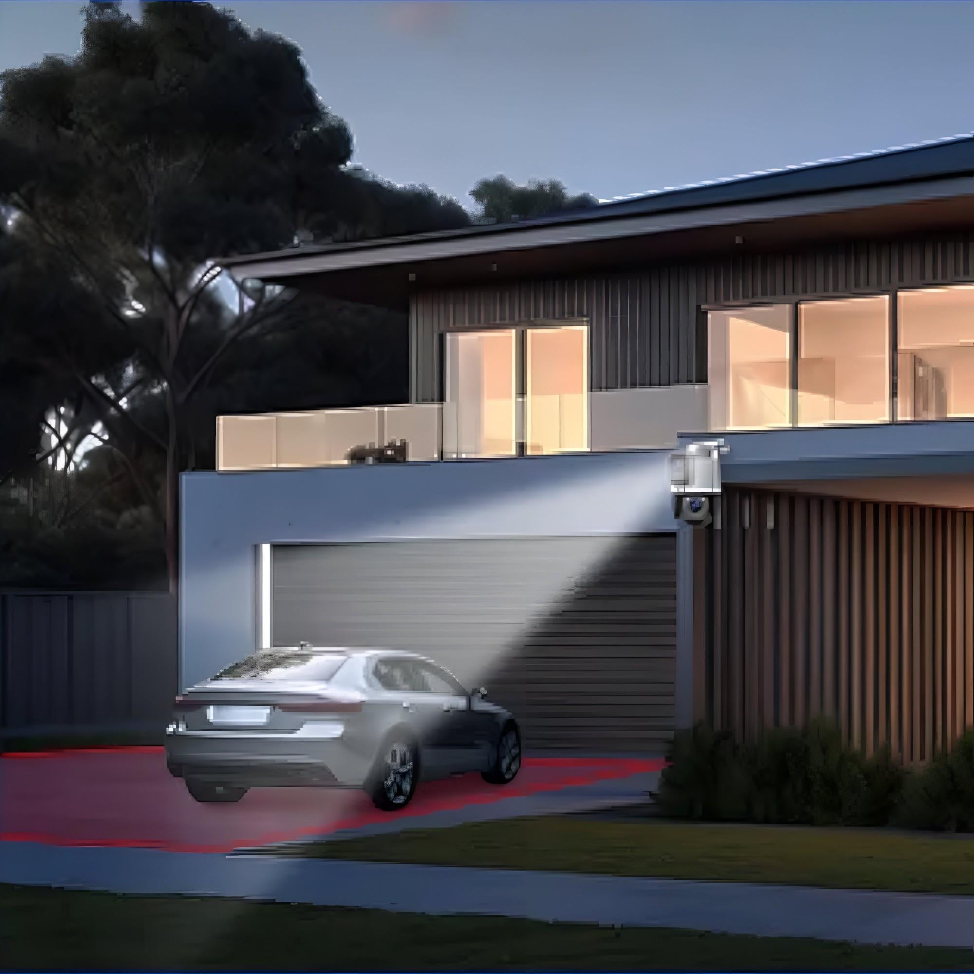 Cámara de Seguridad Outdoor Dual 360° Tenda CH9 FHD / WIFI-6