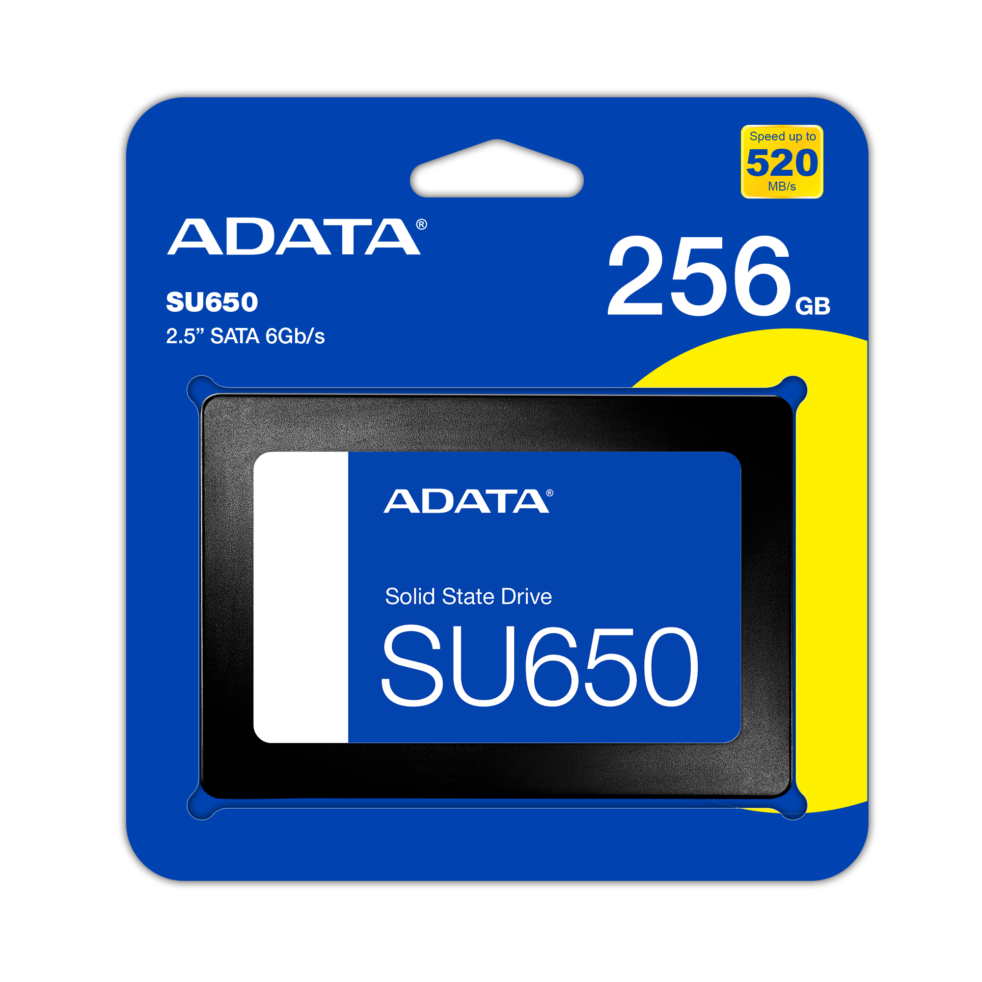 Disco Solido SSD ADATA 256GB 2.5” SU650 GT-R 3D NAND 520MB/s