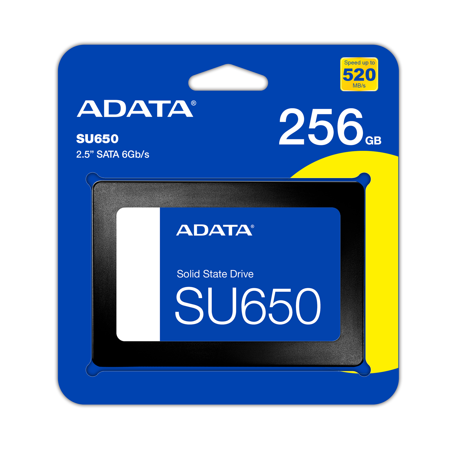 Disco Solido SSD ADATA 256GB 2.5” SU650 GT-R 3D NAND 520MB/s