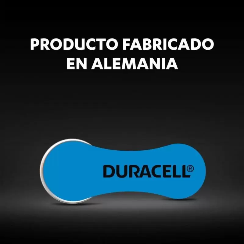 Pila Duracell 675 Auditiva Pack de 6U - 1.45V Larga duración