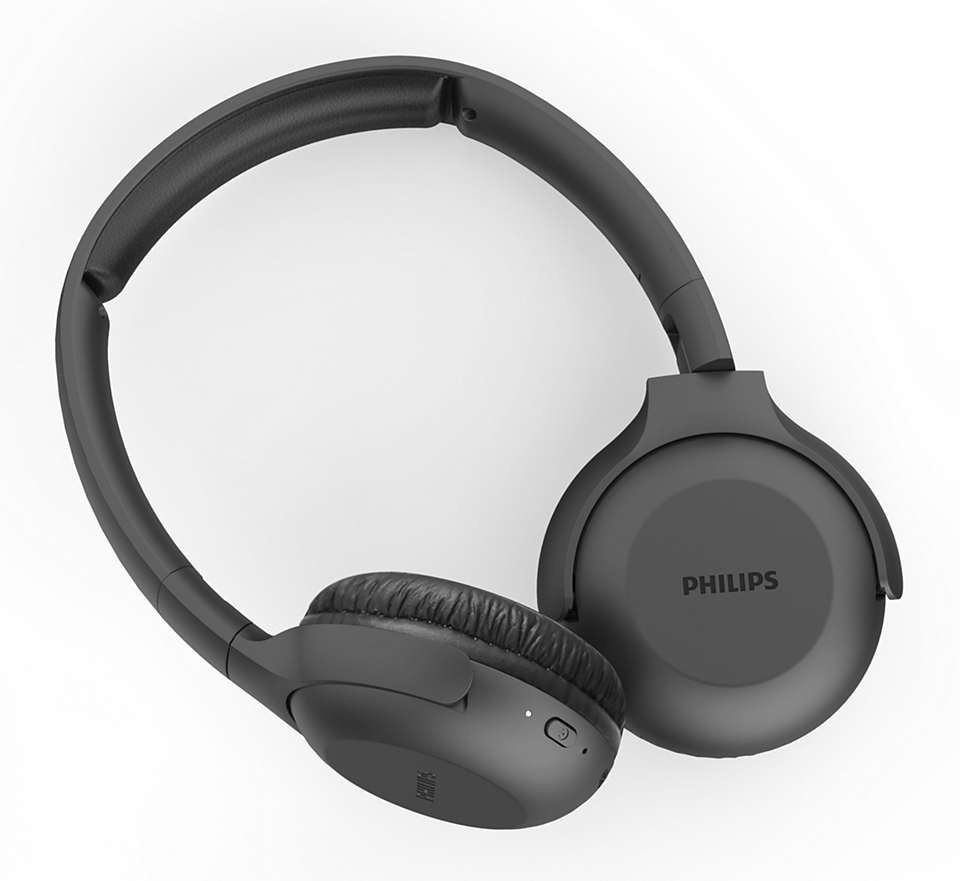 Audífonos Bluetooth Philips Plegable 15h Autonomía TAUH202BK