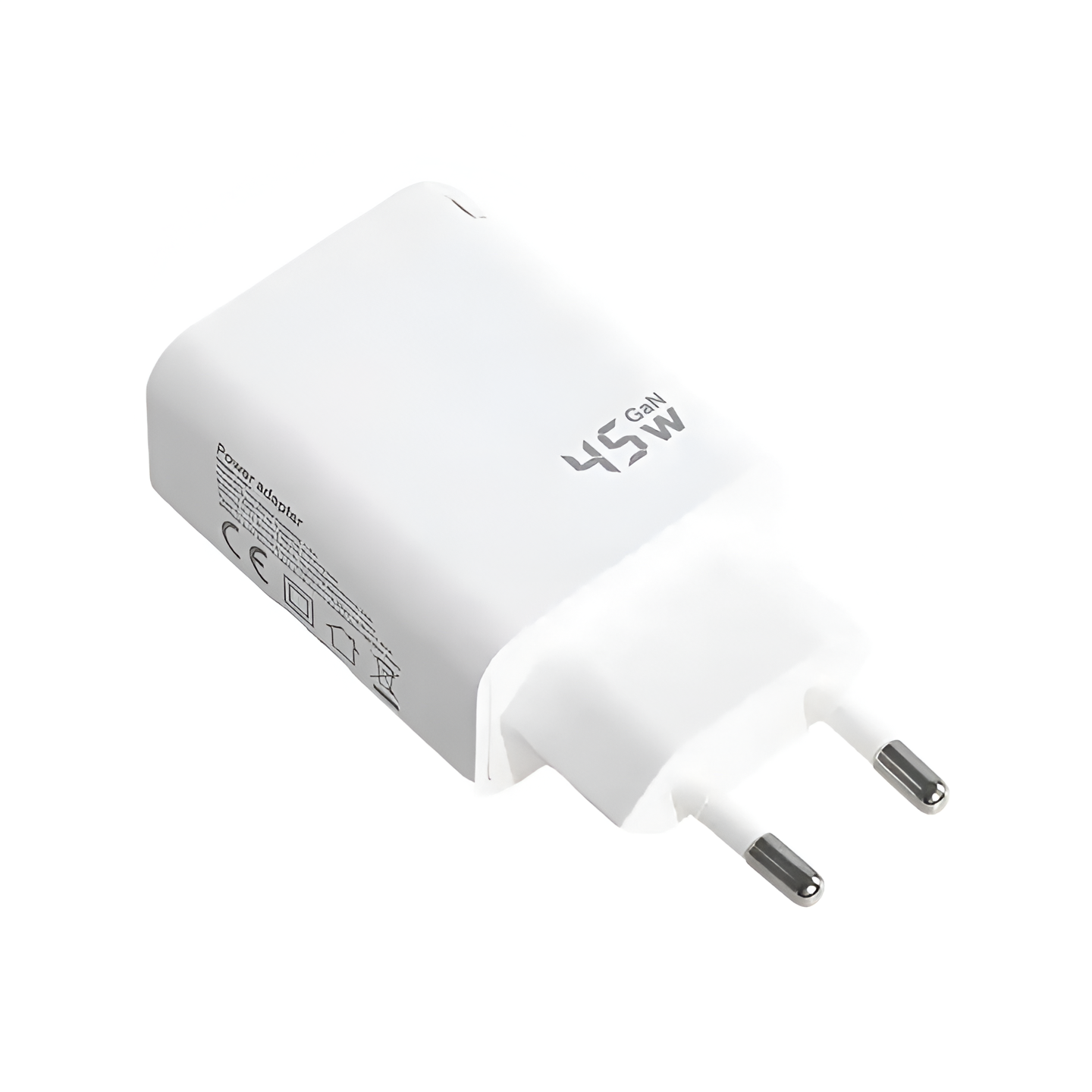 Cargador Pared 45W GAN PD Type-C + USB Tecmaster SEC 200540