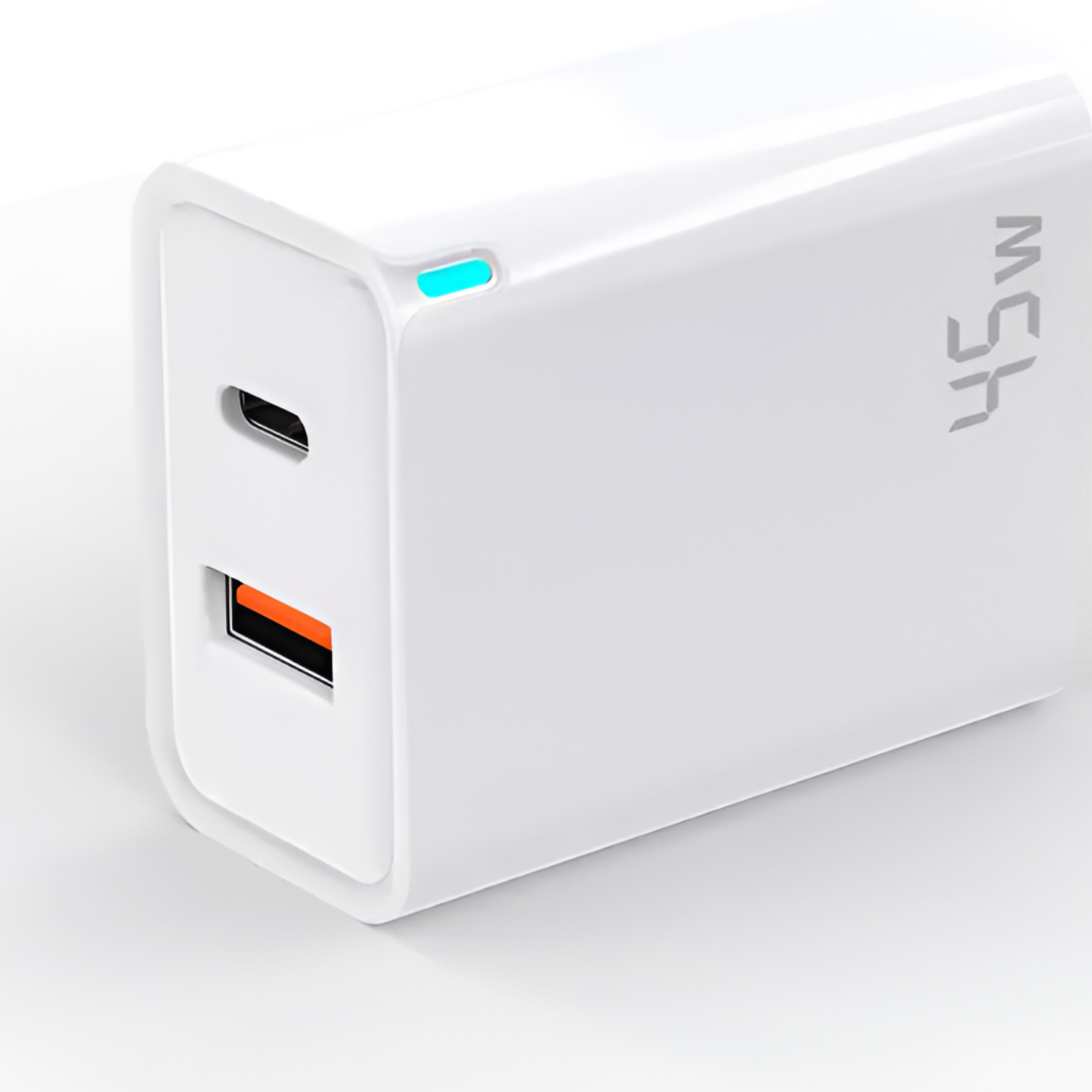 Cargador Pared 45W GAN PD Type-C + USB Tecmaster SEC 200540