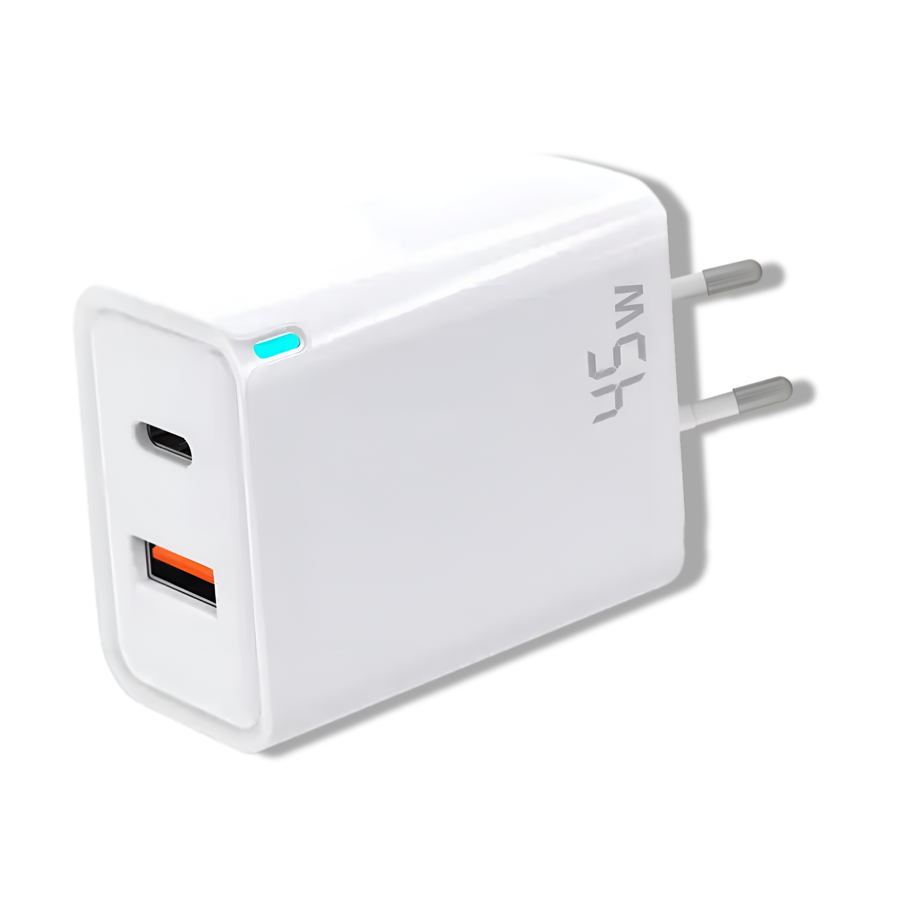 Cargador Pared 45W GAN PD Type-C + USB Tecmaster SEC 200540