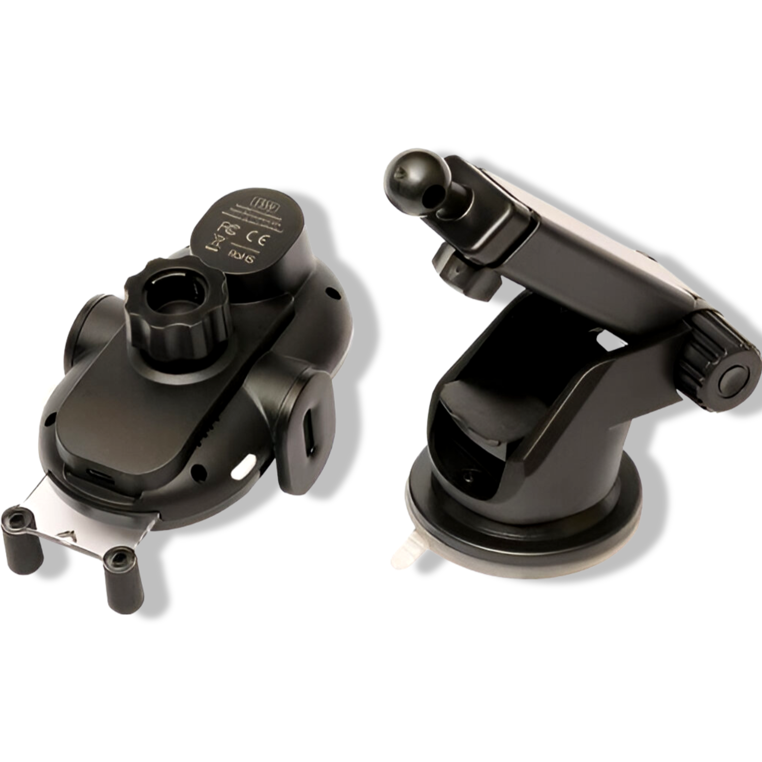 Soporte de Auto con Carga Inalámbrica 15W Tecmaster TM200543