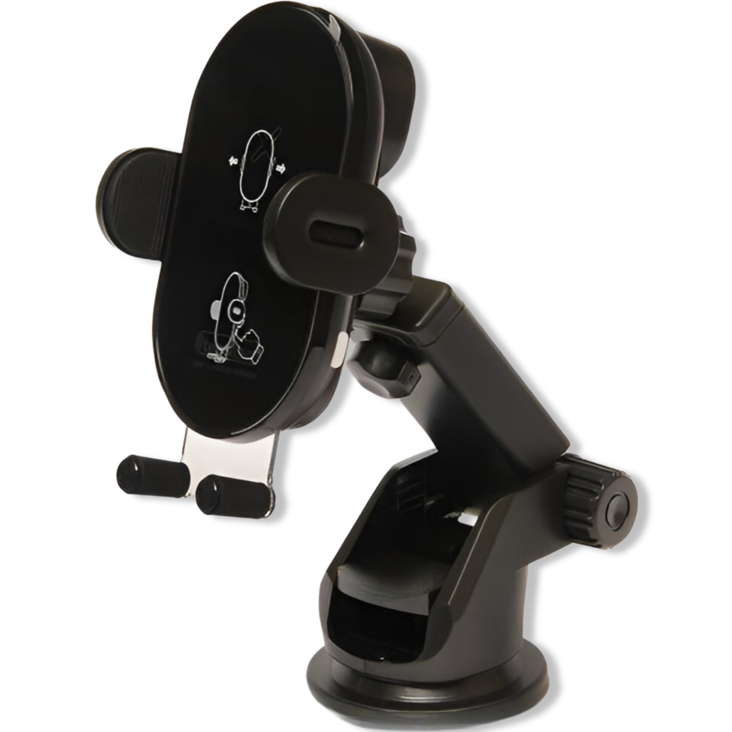 Soporte de Auto con Carga Inalámbrica 15W Tecmaster TM200543