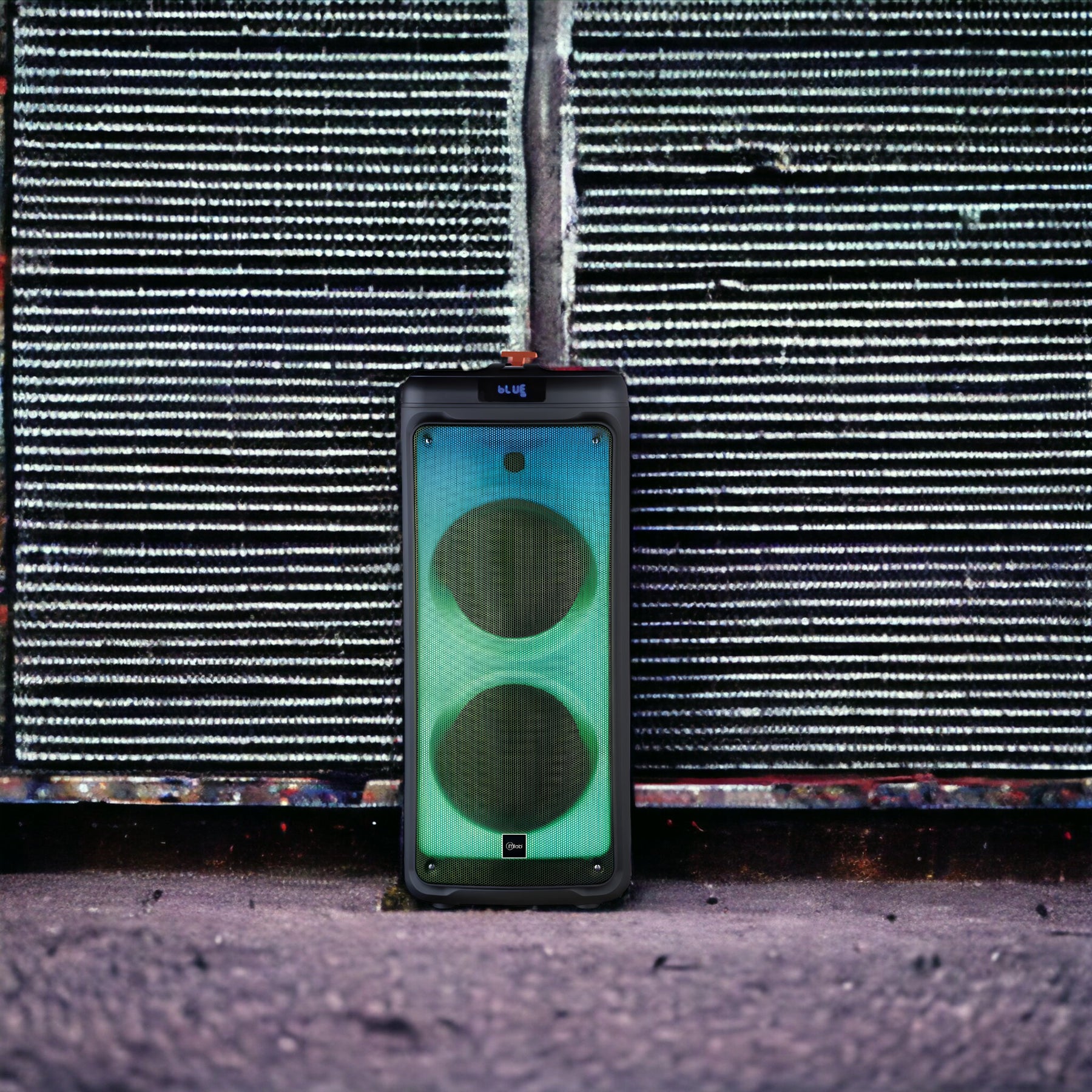 Parlante Portátil Karaoke RGB + MIC MicroLab 9105 8000W PMPO