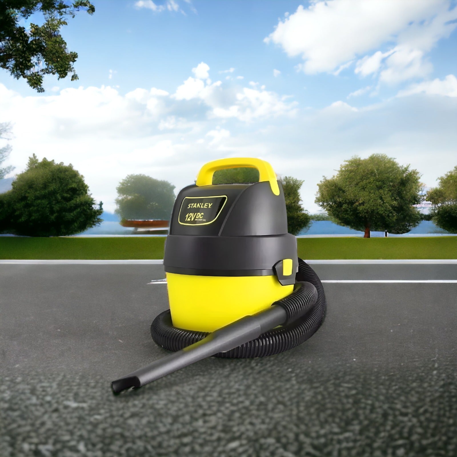 Aspiradora Portátil 12V Para Auto Stanley 3,8 LT Wet & Dry