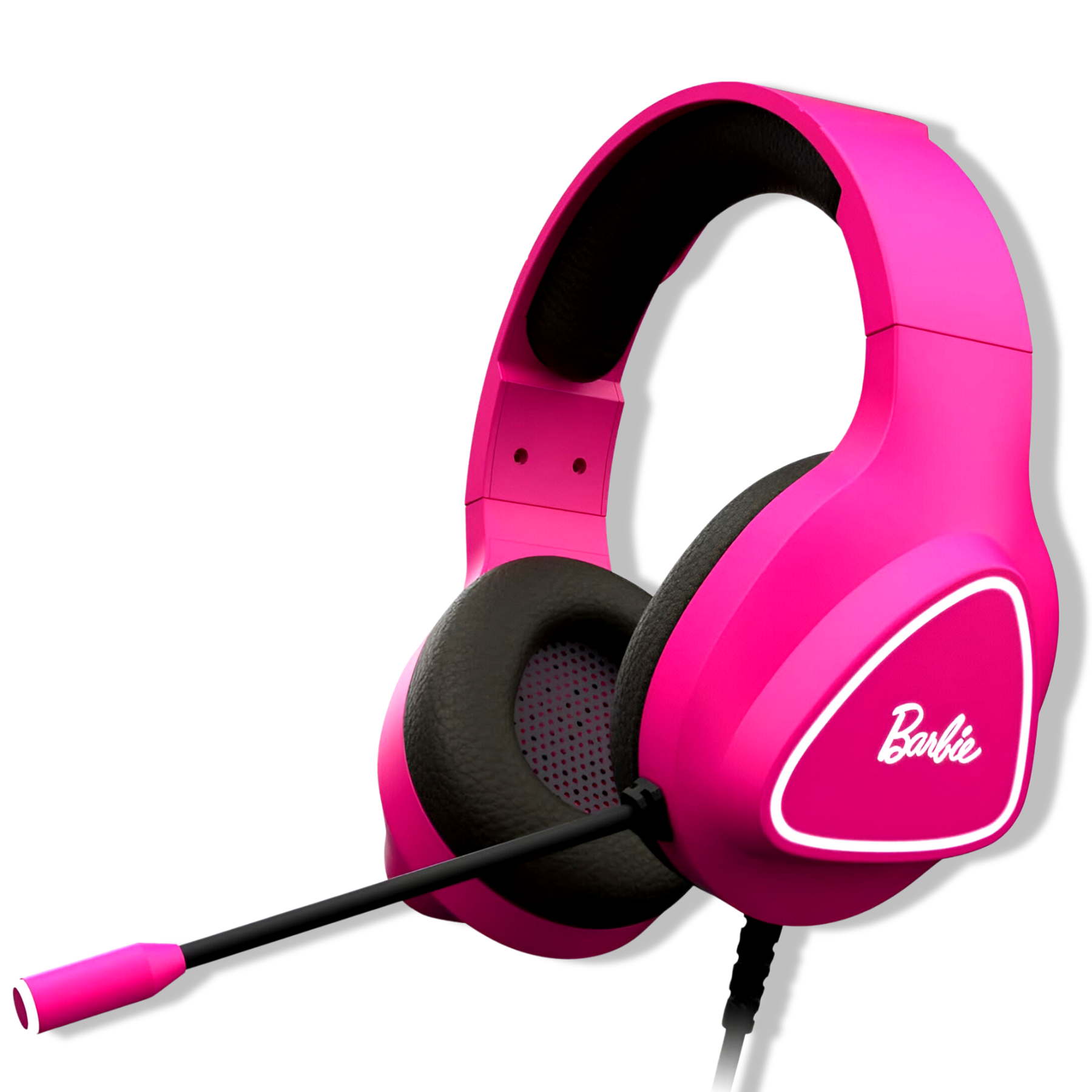 Audífonos Gamer de Barbie Rosados KROM KHALI Multiplataforma