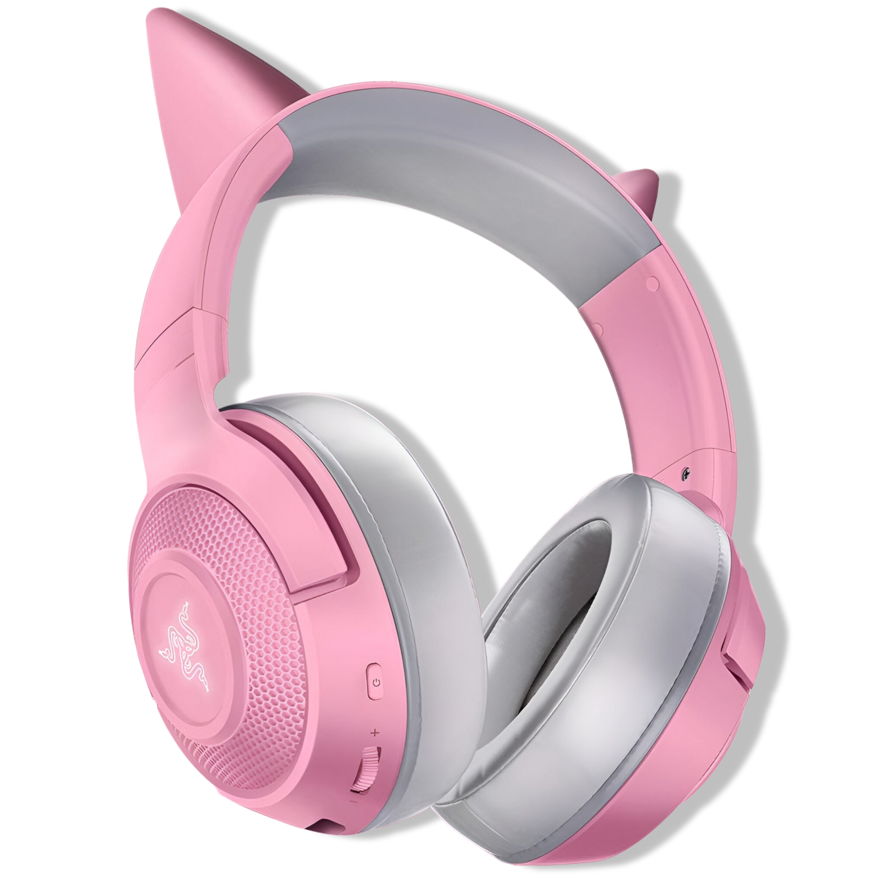 Audifonos Razer Rosado Kraken Bluetooth Kitty Gamer Edition