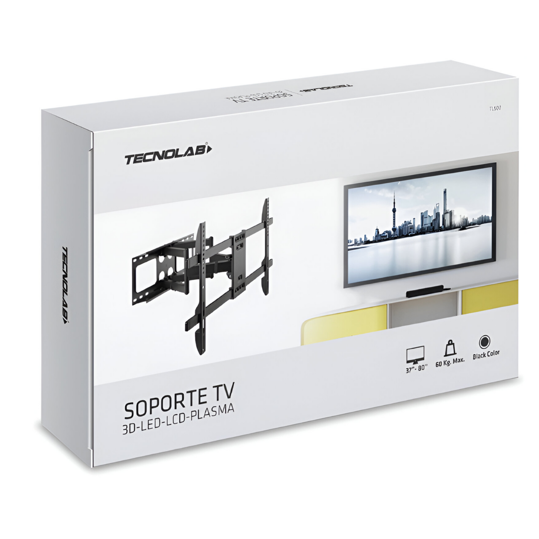 Soporte de TV Premium con Brazo de 58cm para TV de 32” a 80"