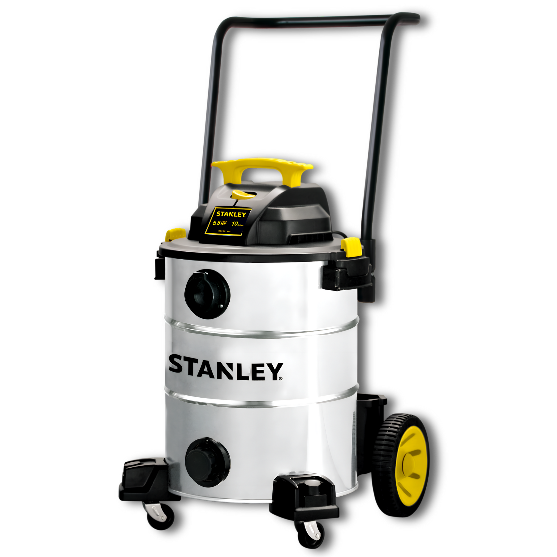 Aspiradora Stanley 30Litros Profesional Inox 1200W 5.5A
