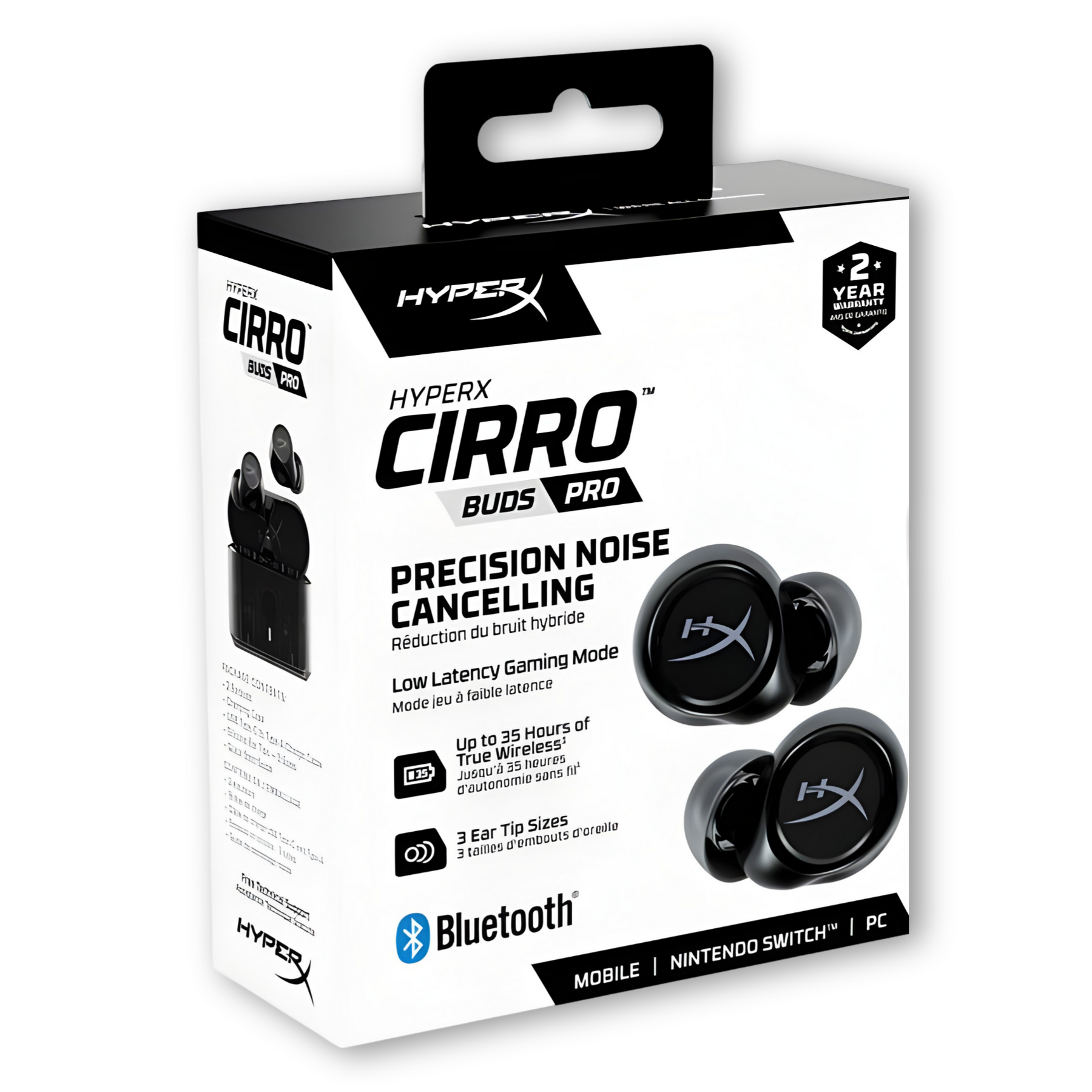 Audifonos HyperX In Ear Cirro Buds Pro TWS Black Edition