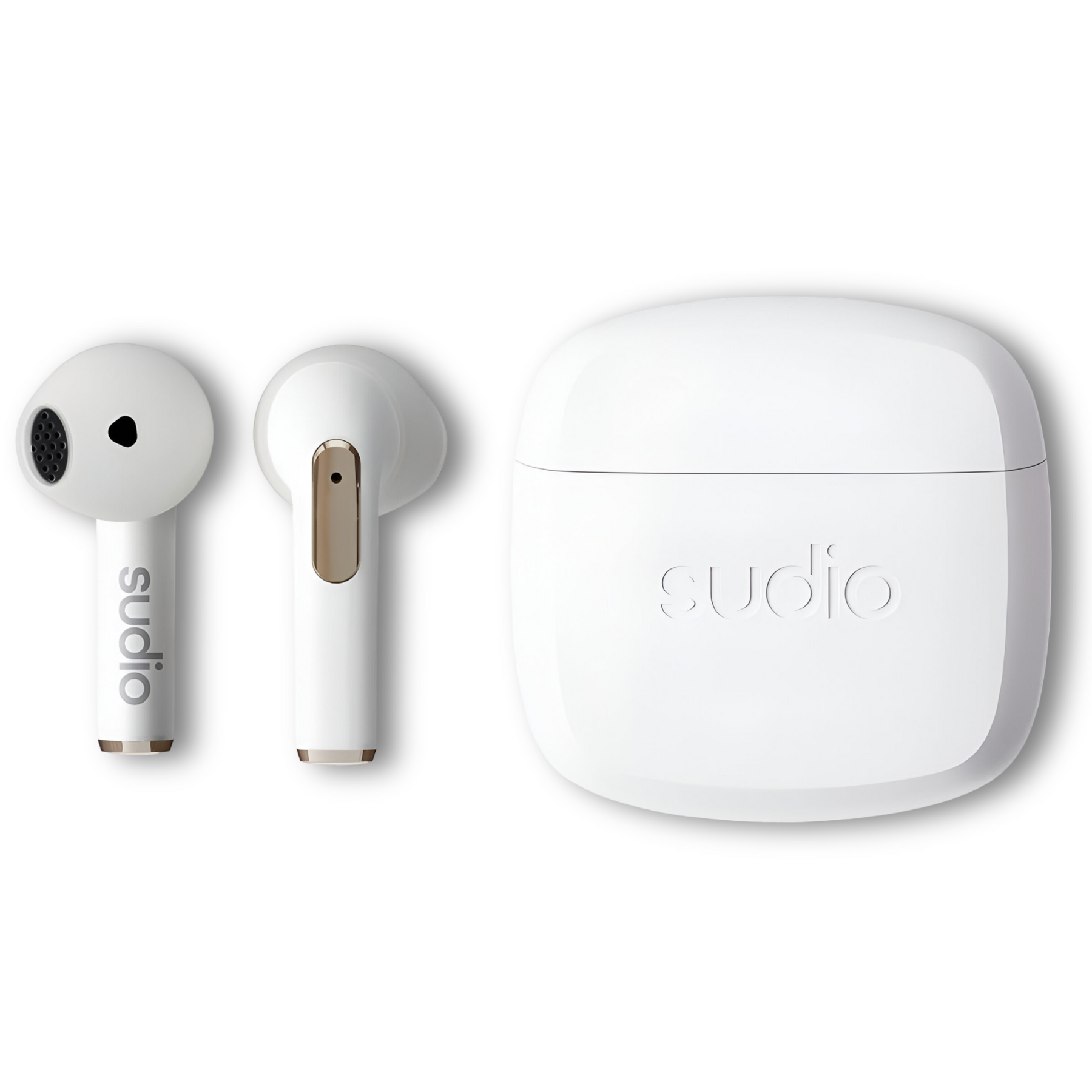 Audifonos Sudio Earphones N2 TWS White Premium Edition IPX