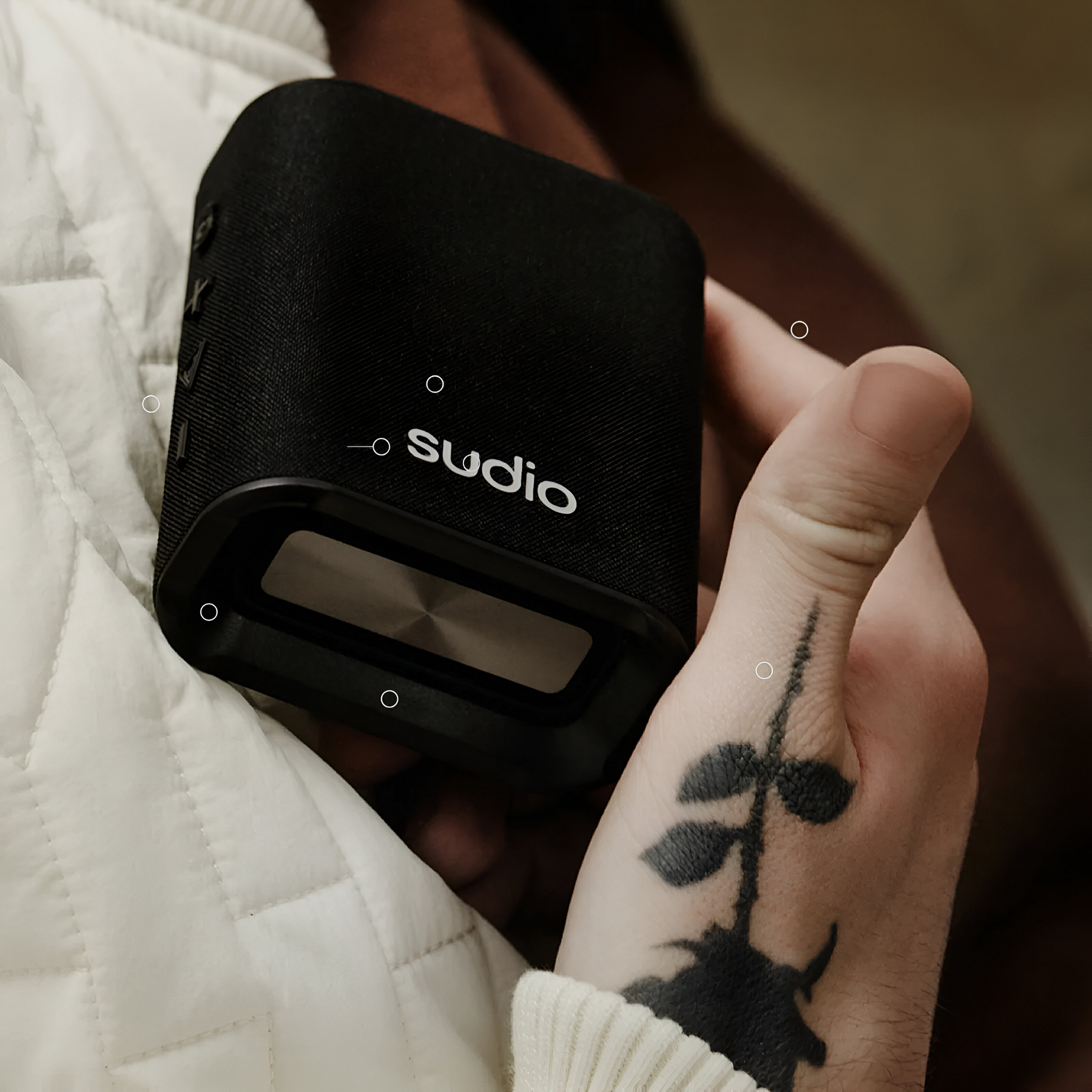 Parlante Sudio Premium S2 TWS Bluetooth Black Edition 7H