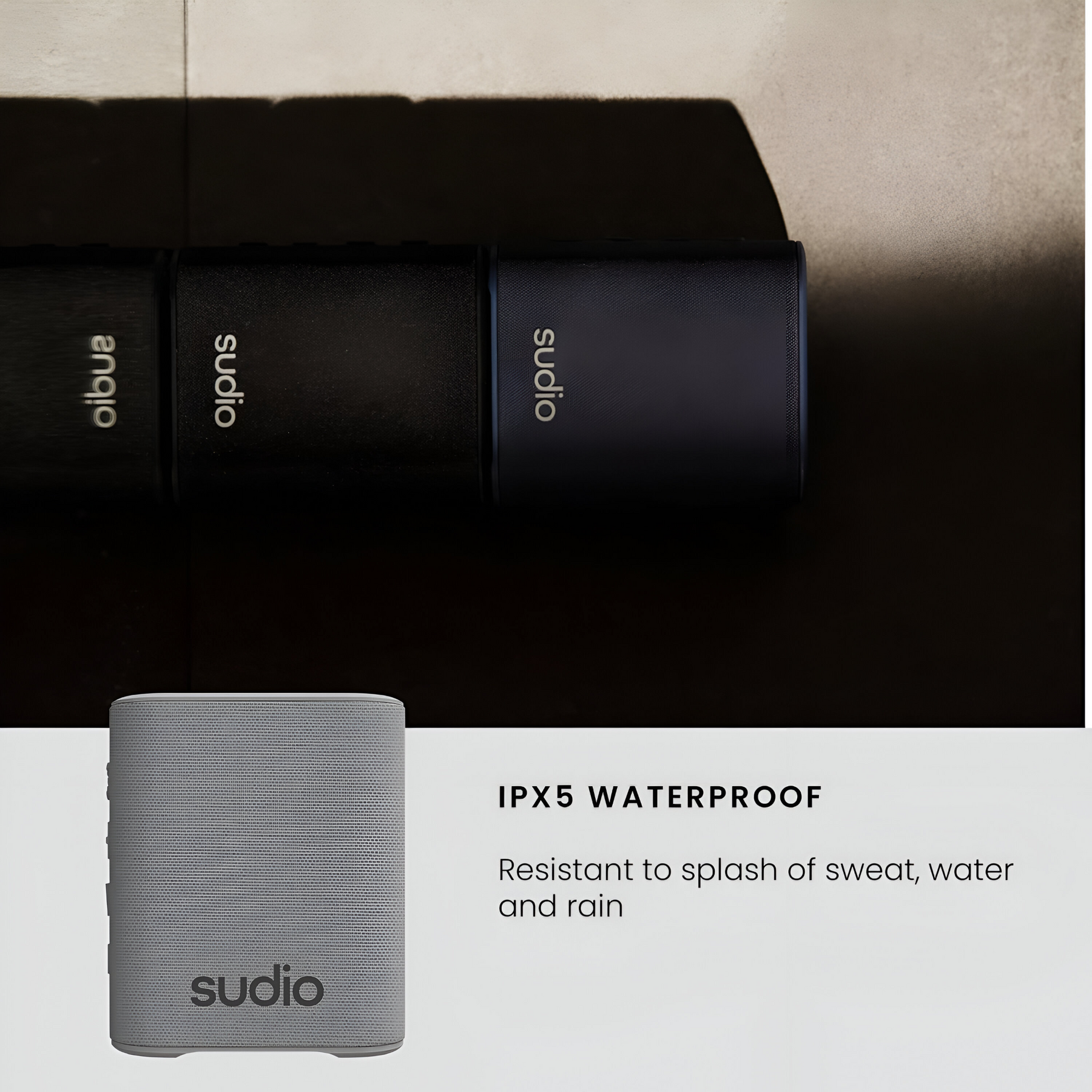 Parlante Sudio Premium S2 TWS Bluetooth Black Edition 7H