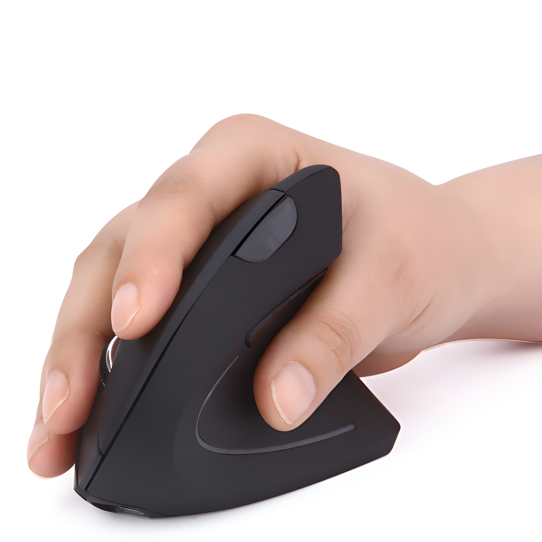 Mouse Vertical Inalámbrico Ergonómico Recargable 2.4 Ghz Pro