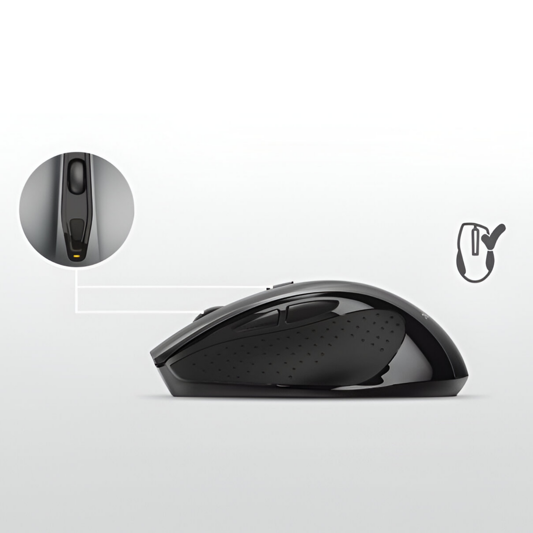 Mouse Trust Nito Wireless Ergonomic Enterprise Black Edition