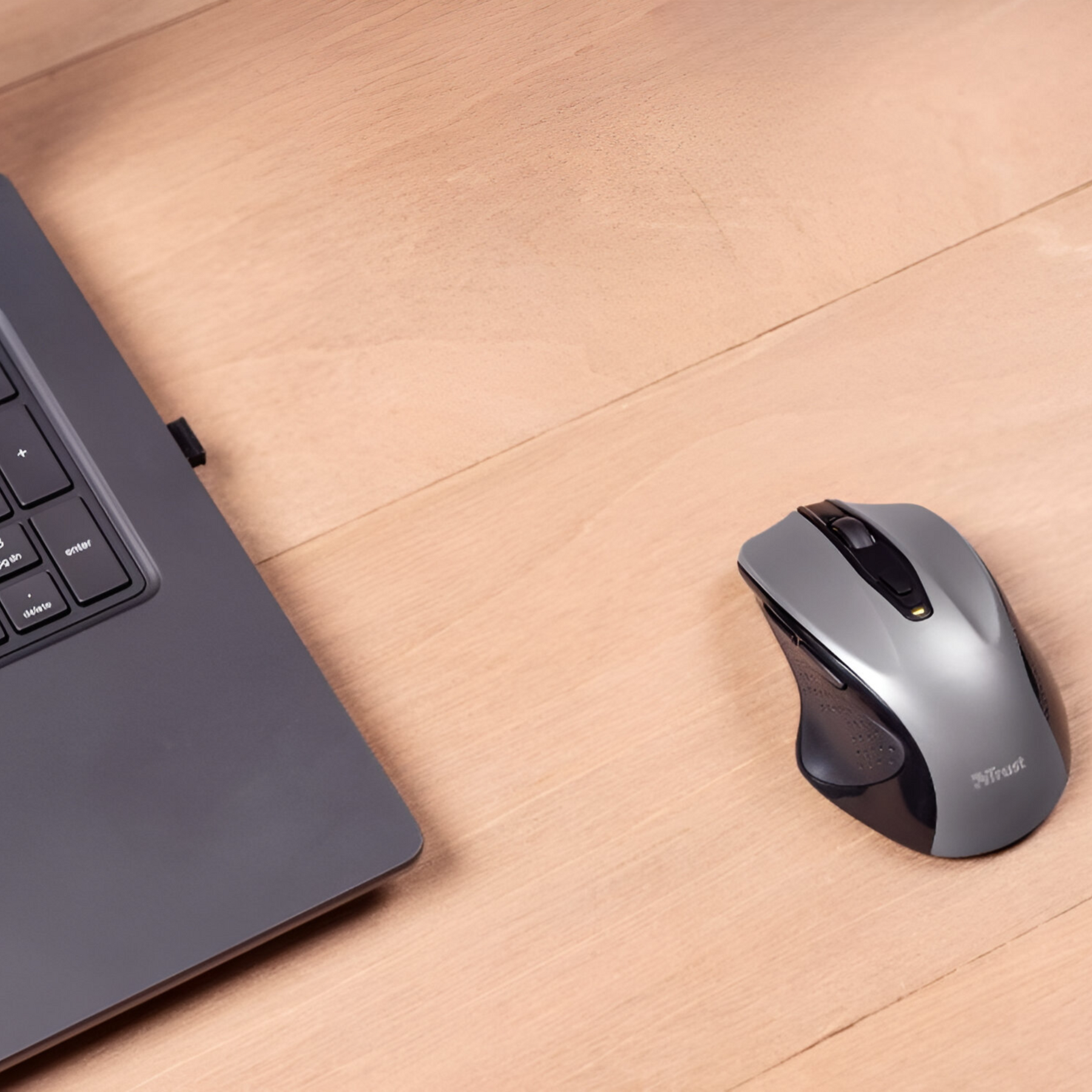 Mouse Trust Nito Wireless Ergonomic Enterprise Black Edition