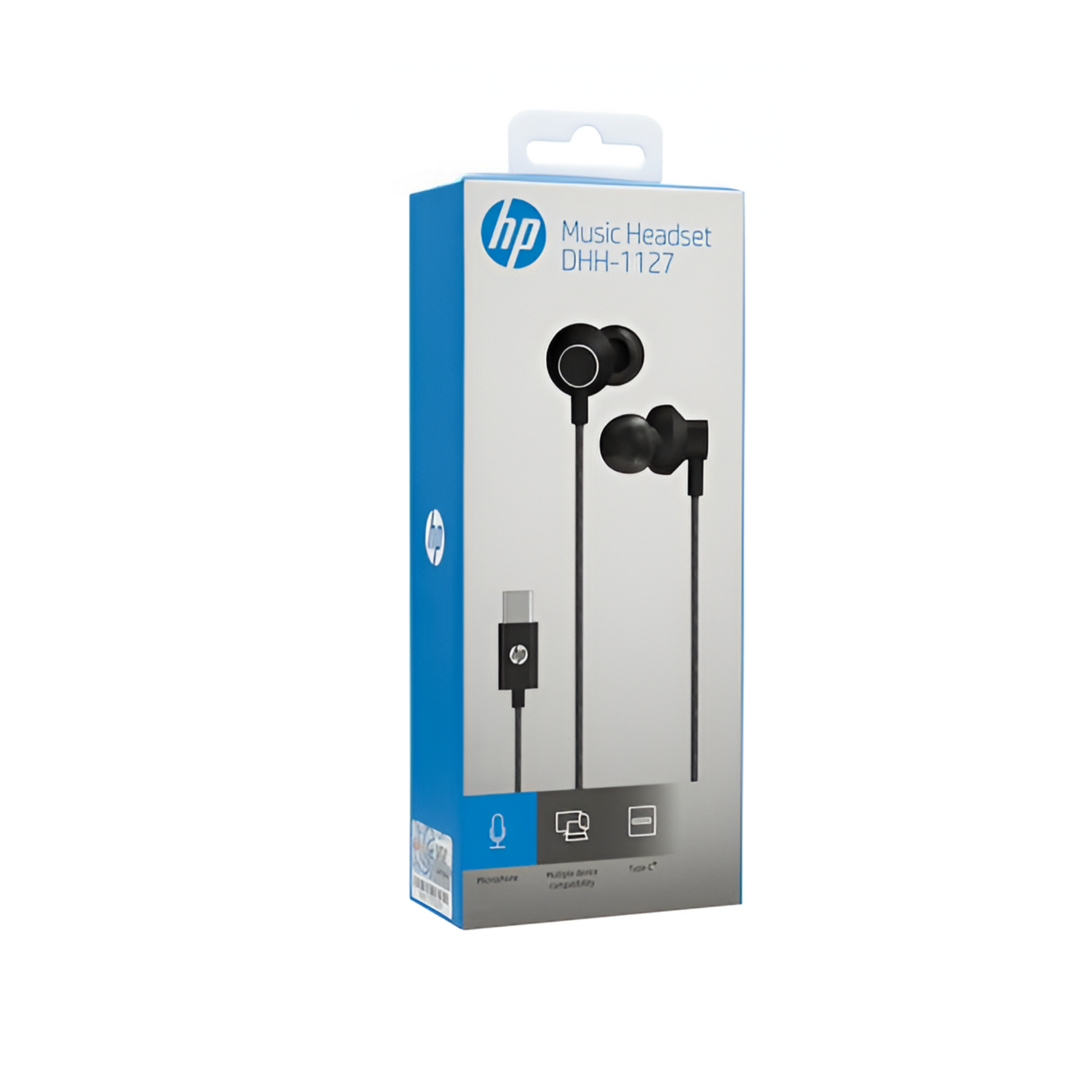 Audífonos HP USB-C con Manos Libre High Bass 1.2m DHH-1127