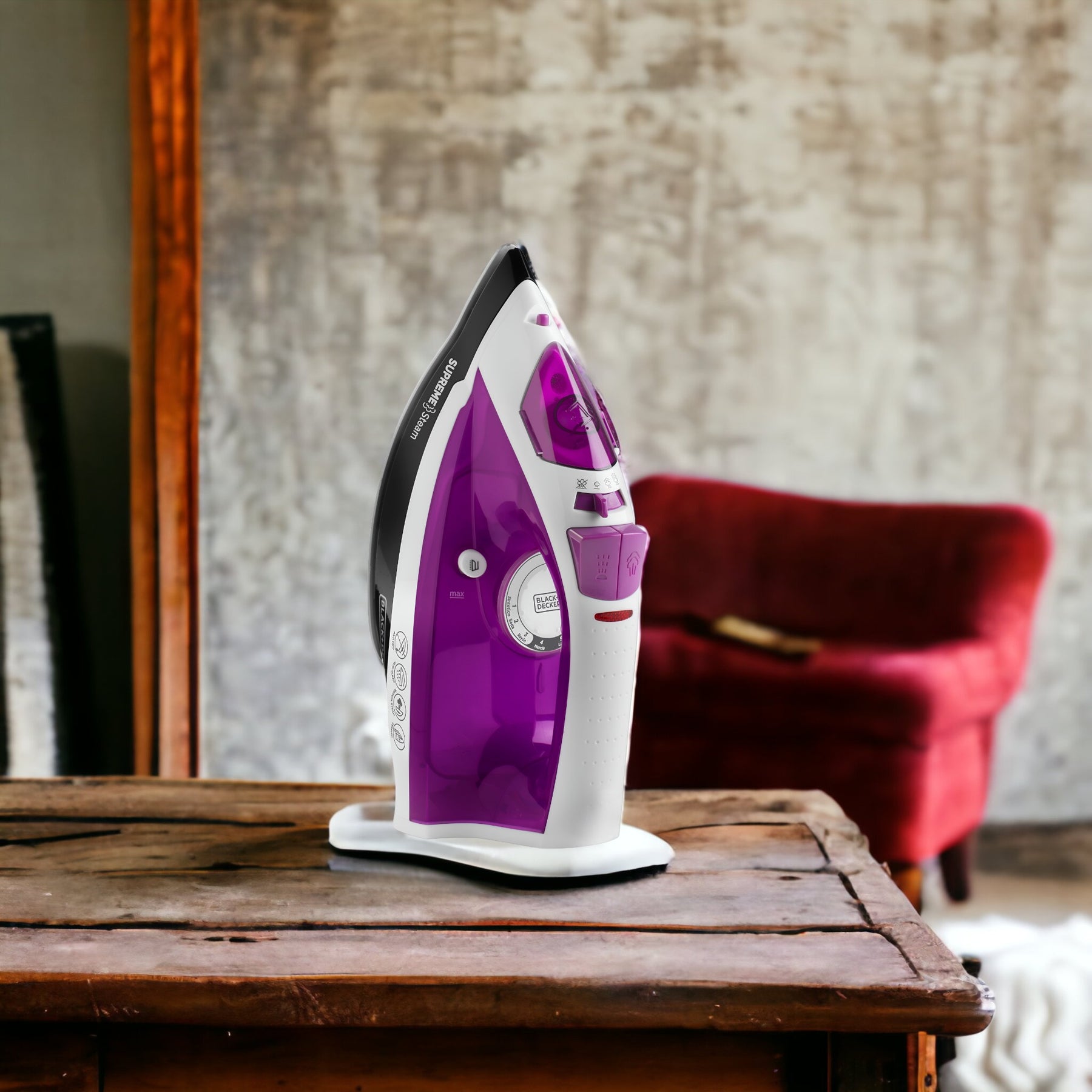 Plancha de Ropa con Vaporizador Ceramic Pro B+D IR23960
