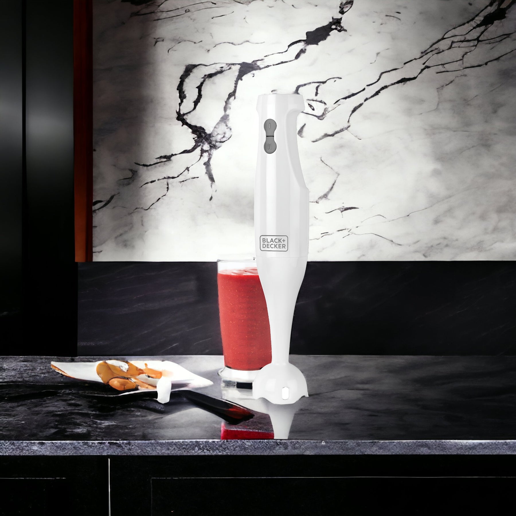 Batidora De Inmersión Multifuncional Black + Decker HB-2400W