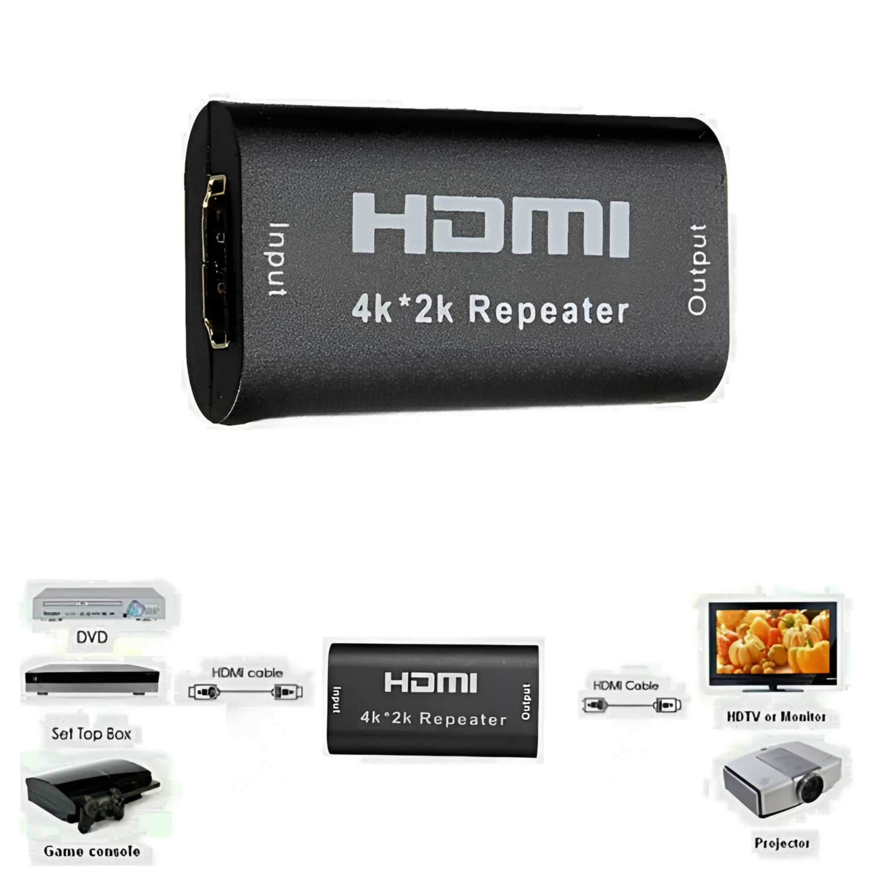 Repetidor HDMI 4K Premium UHD 340MHZ BIrlink BR10227