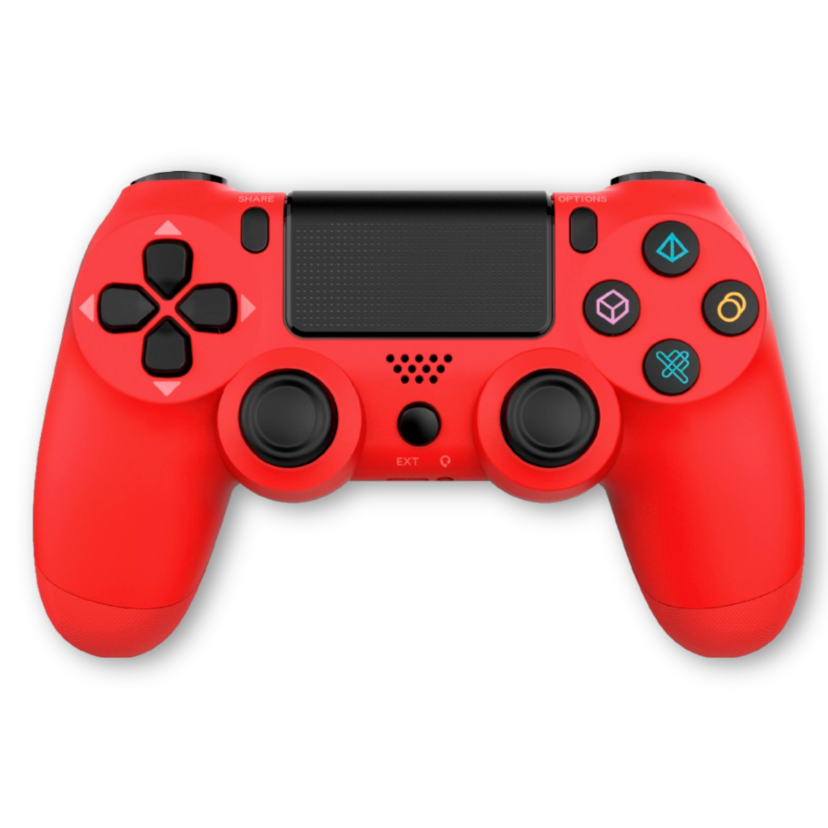 Gamepad Inalambrico Tecnolab Multiplataformas Bluetooth Rojo