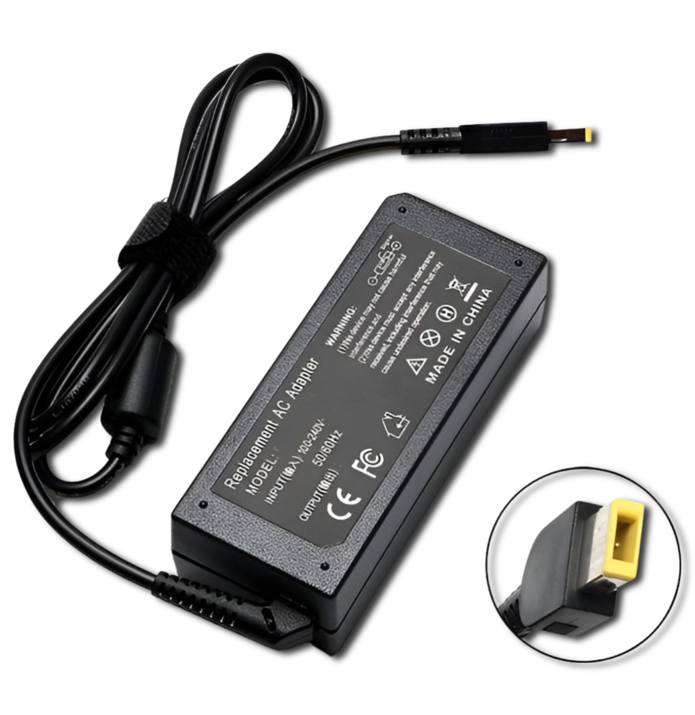 Cargador Notebook Para Lenovo 20V 3.25A USB 65W CERT SEC