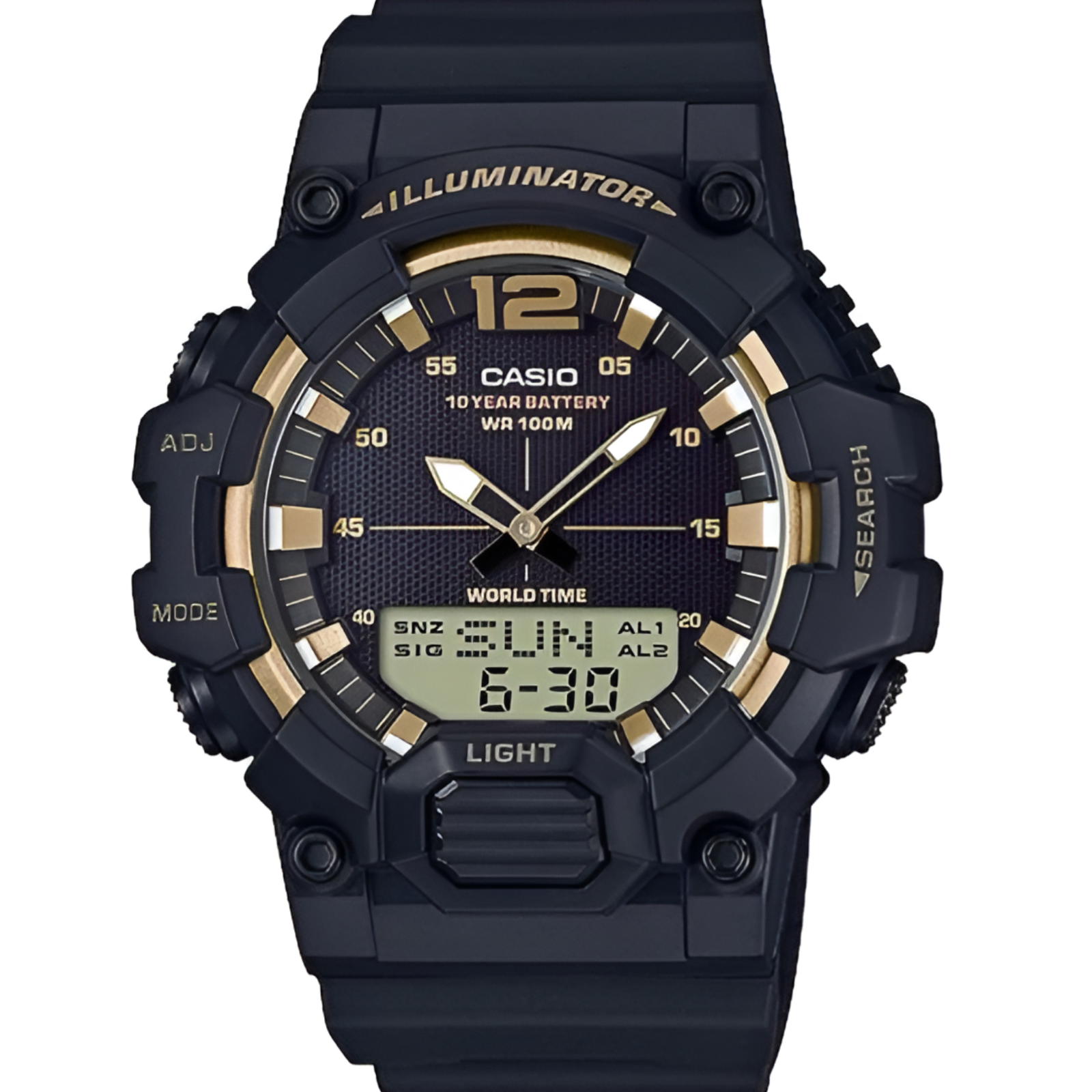 Reloj Casio de Hombre HDC-700-9AVDF Sport Line Black