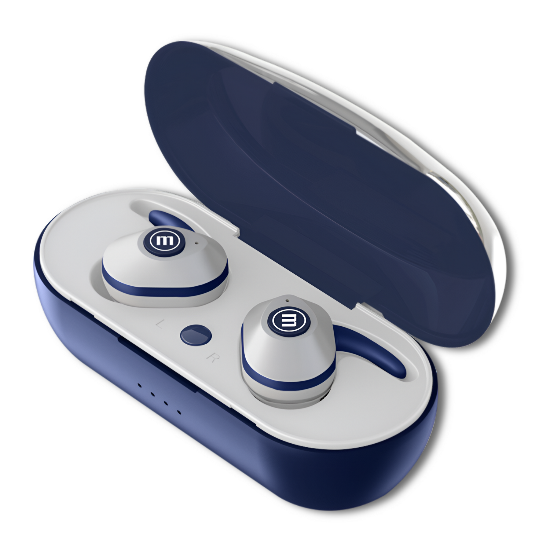 Audífonos Maxell Mini Duo TWS Bluetooth Blue Limit Edition