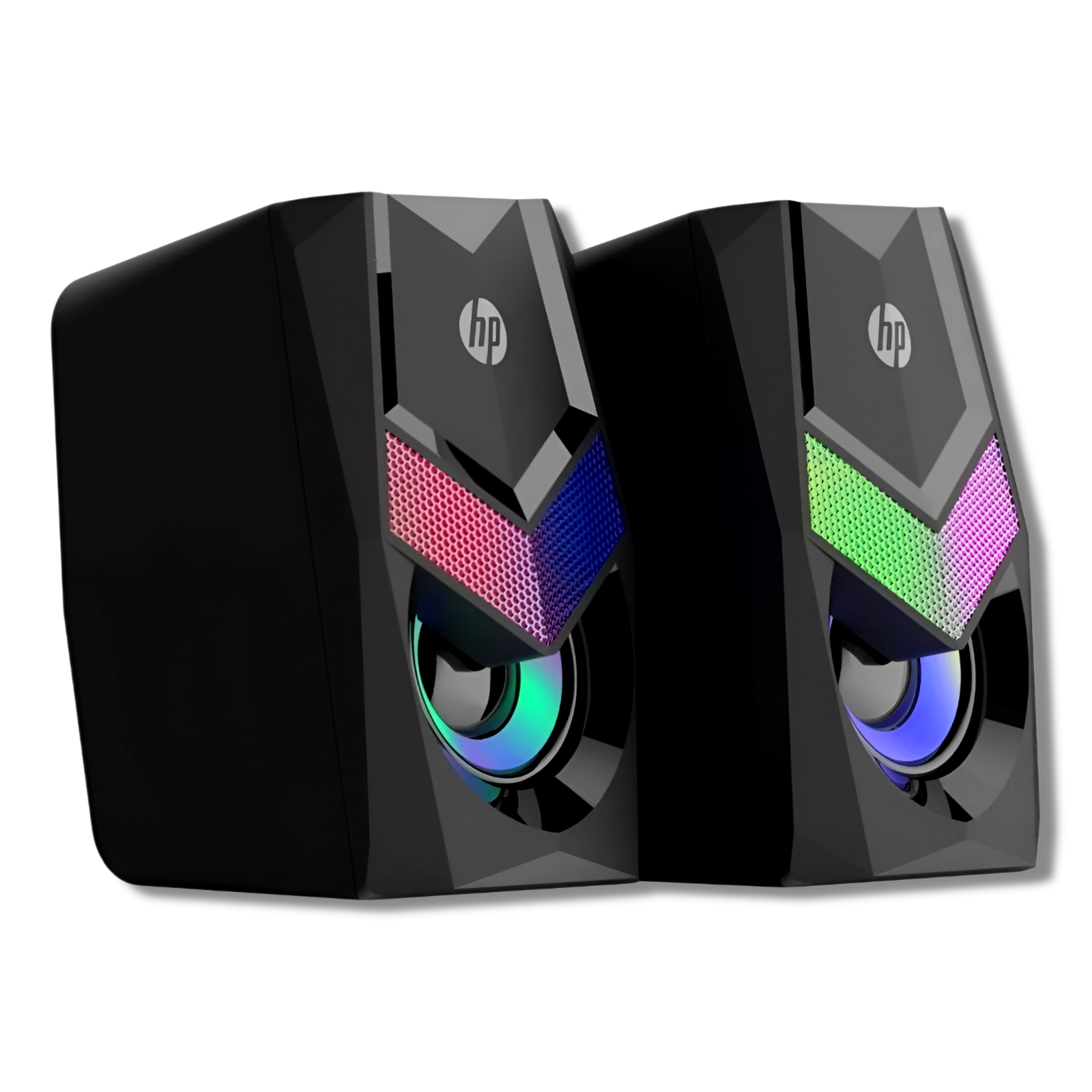 Parlante USB HP Multimedia con Iluminación RGB DHE-6000