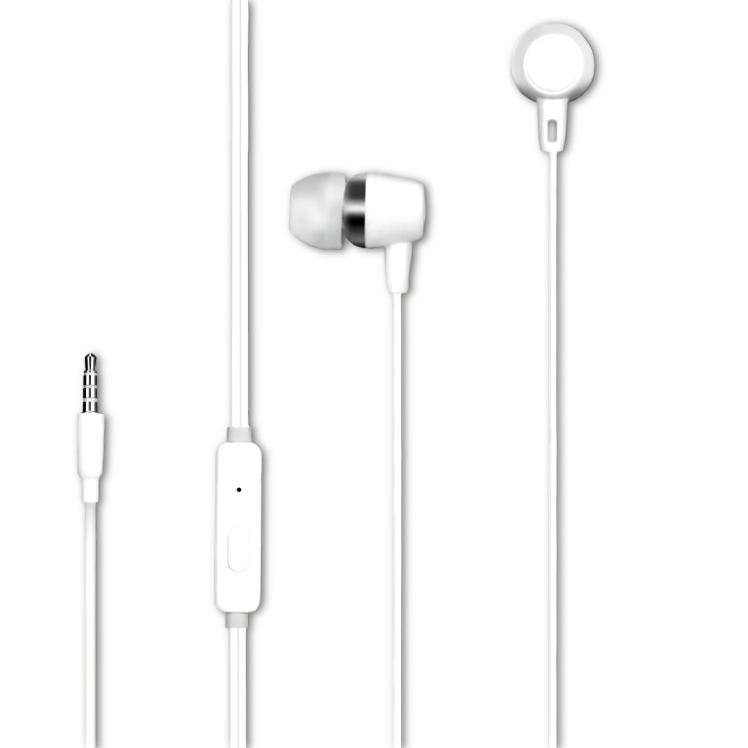 Audífonos In Ear HP Con Manos Libres Blancos DHE-7000