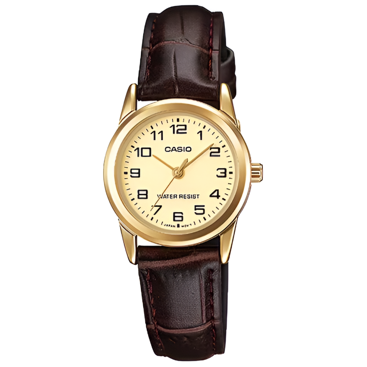 Reloj Casio de Mujer Cuero Ltp-V001Gl-9Budf Golden Edition