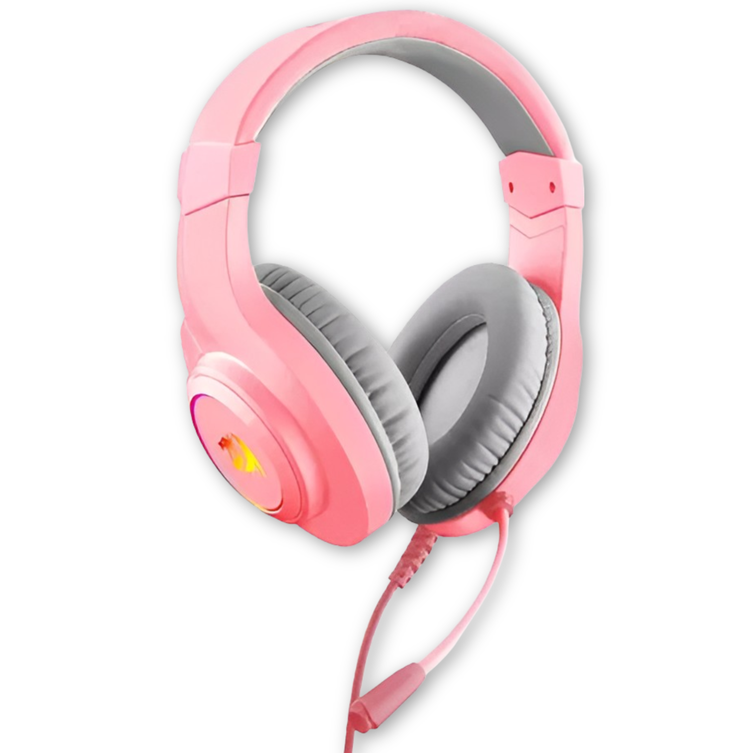 Audífonos Gamer Rosados Multiplataforma Redragon Hylas H260P