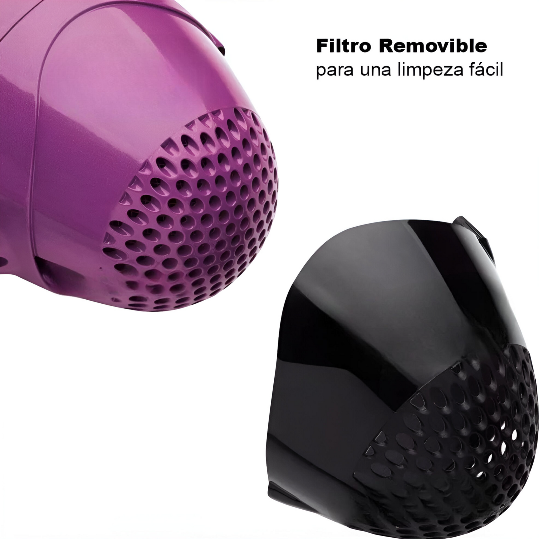 Secador de Cabello Revlon Ionic Pro 2000W - DR773PLA2 Morado