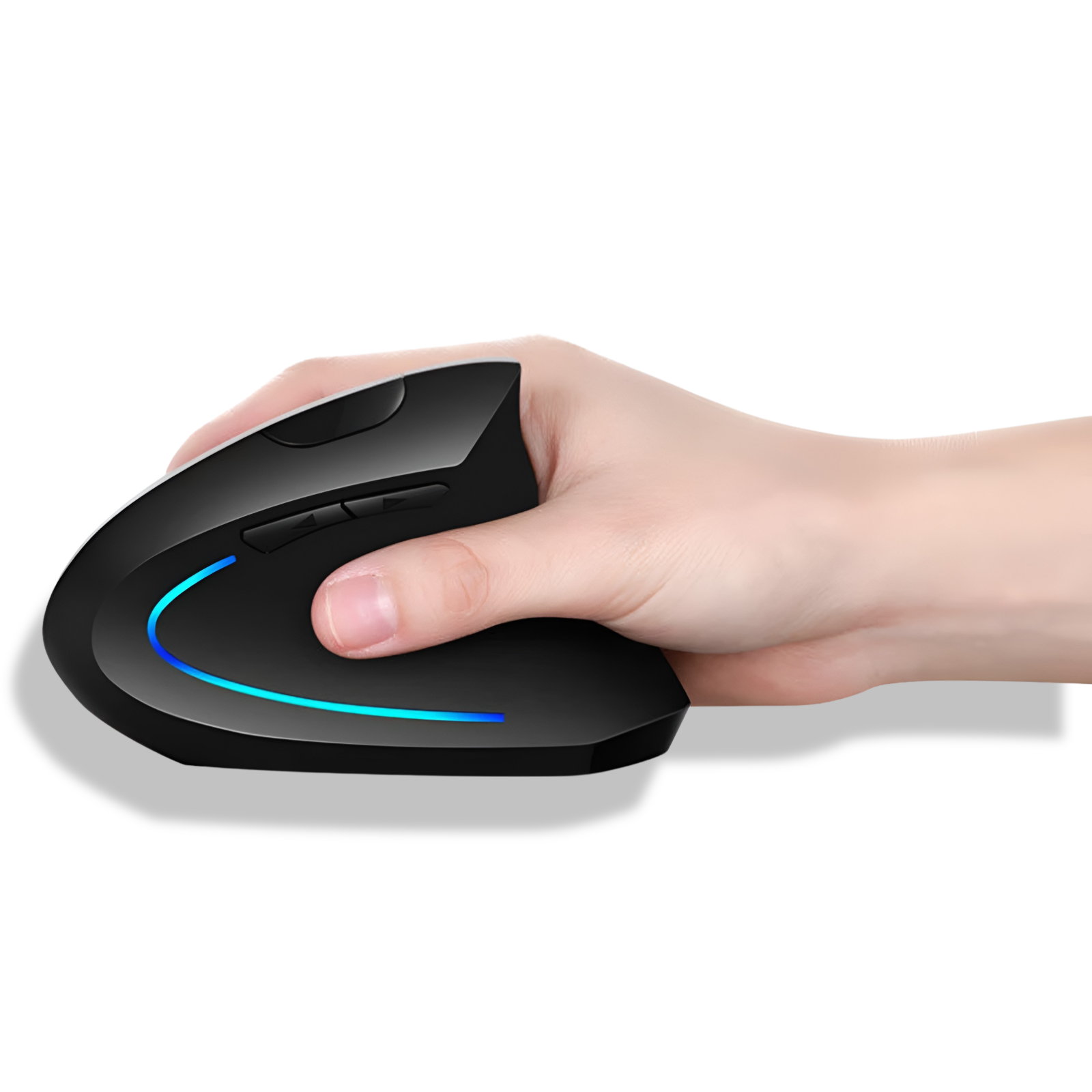 Mouse Vertical Inalámbrico Ergonómico Recargable 2.4 Ghz Pro