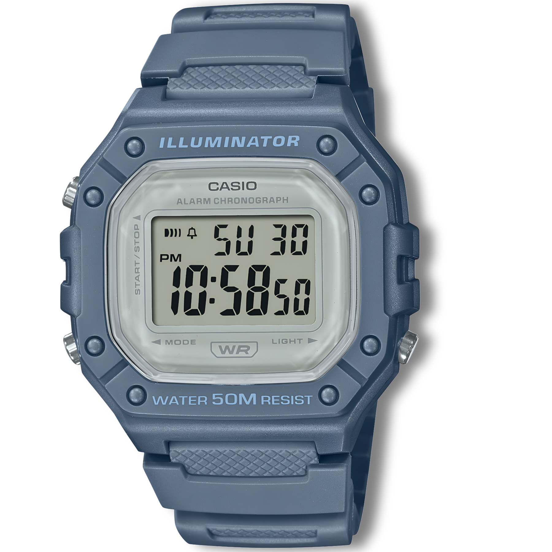 Reloj Casio de Hombre W-218HC-2AVDF Celeste