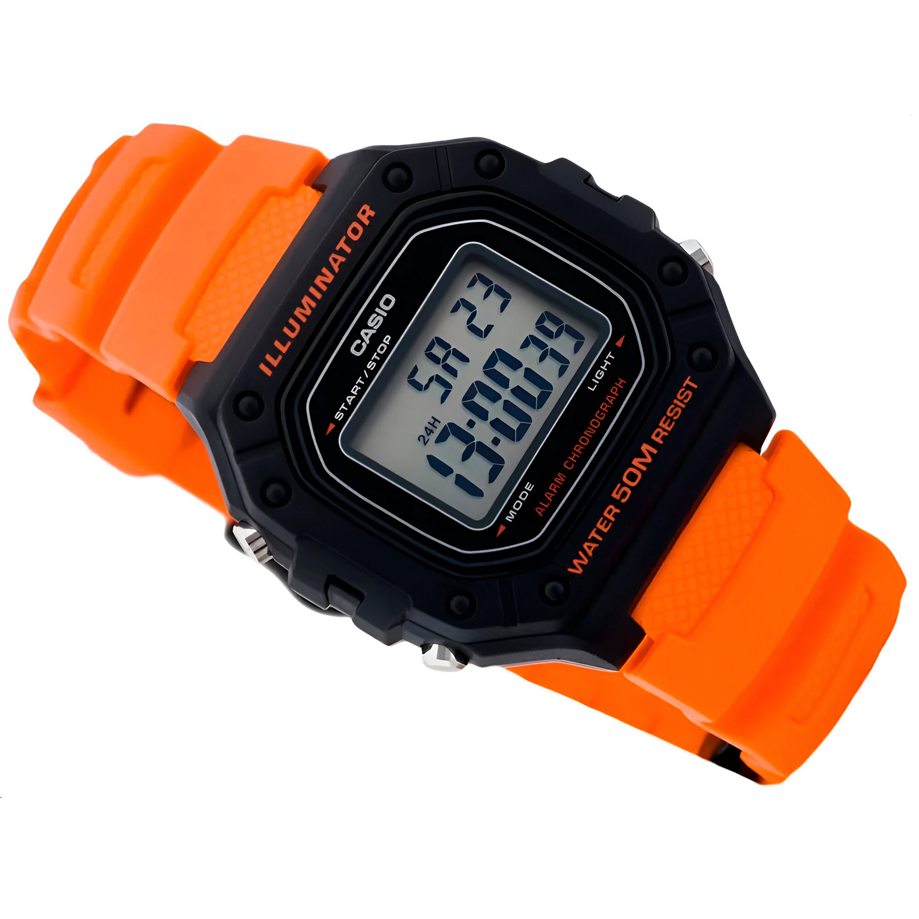 Reloj Casio Hombre W-218H-4B2VDF Orange Edition