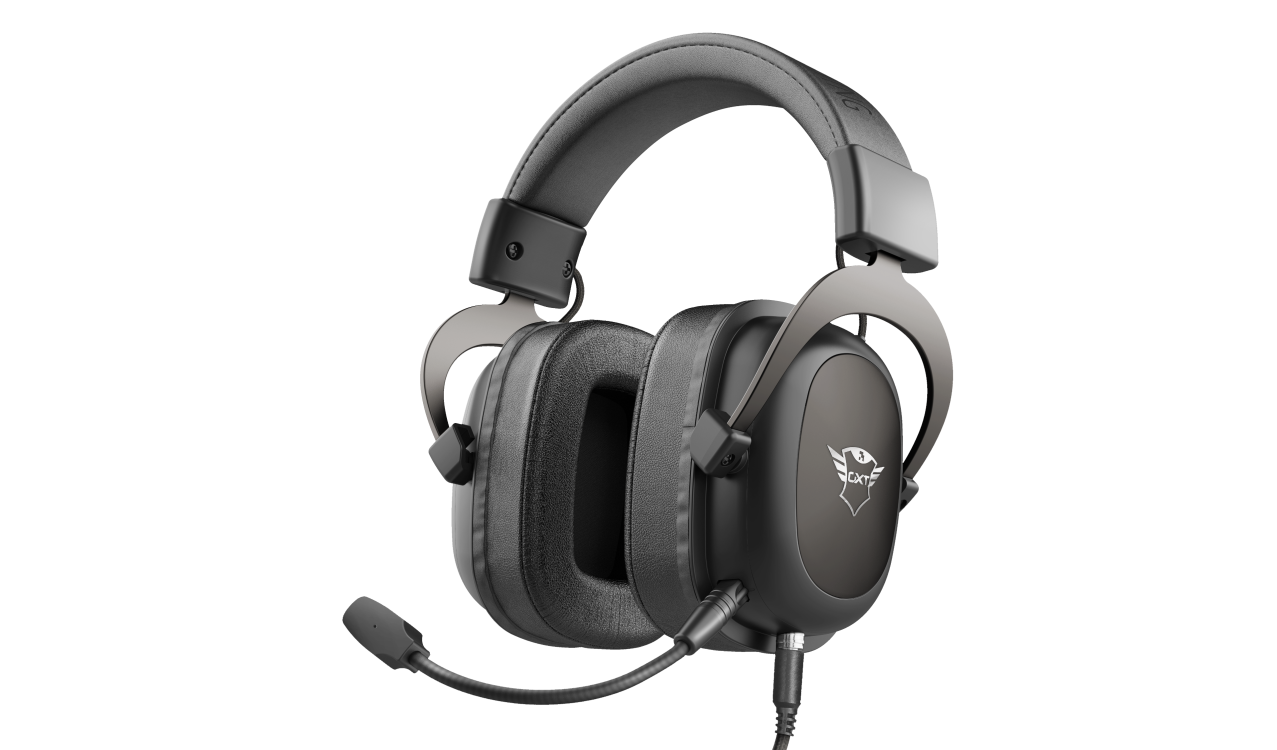 Audifonos Gamer Trust Zamak Gxt 414 Multiplataformas 53mm