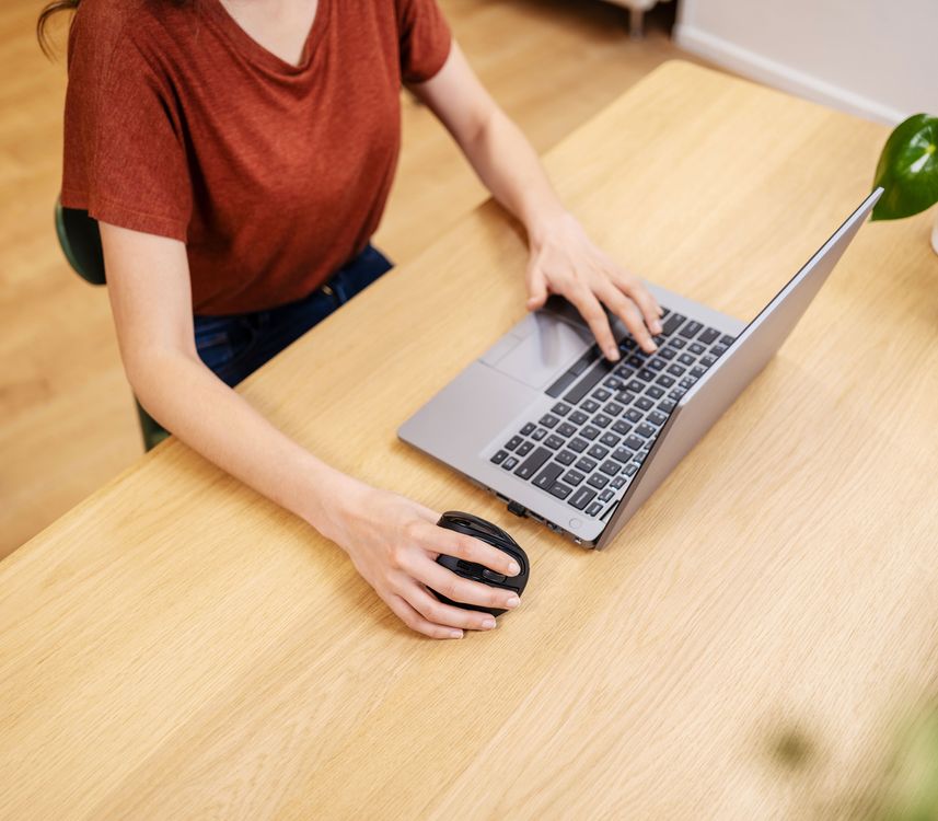 Mouse Ergonomico Profesional Trust Voxx Bluetooth Recargable