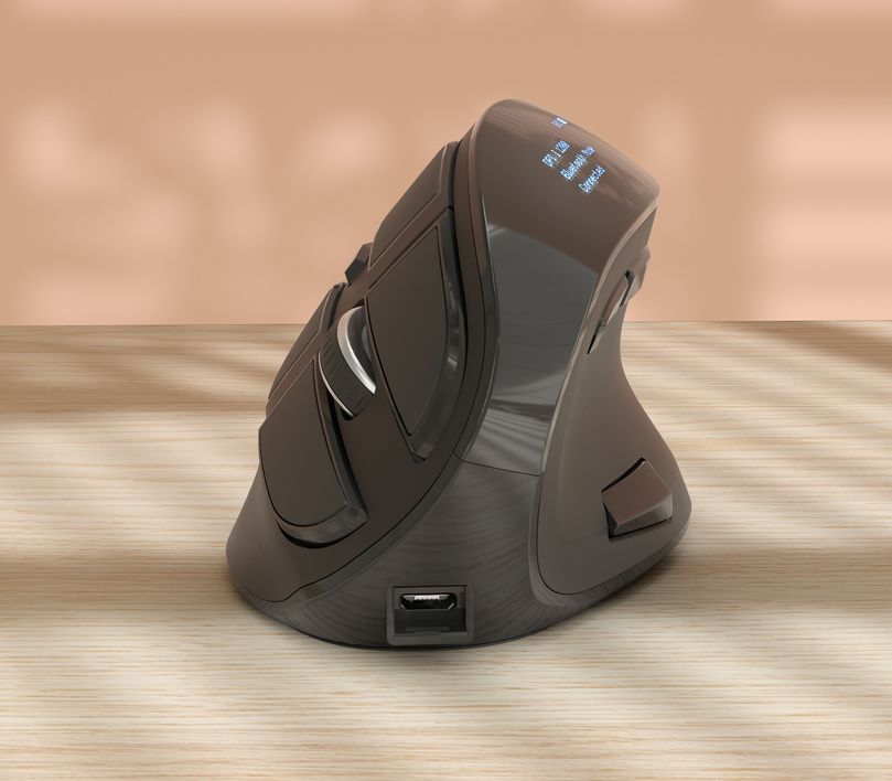 Mouse Ergonomico Profesional Trust Voxx Bluetooth Recargable