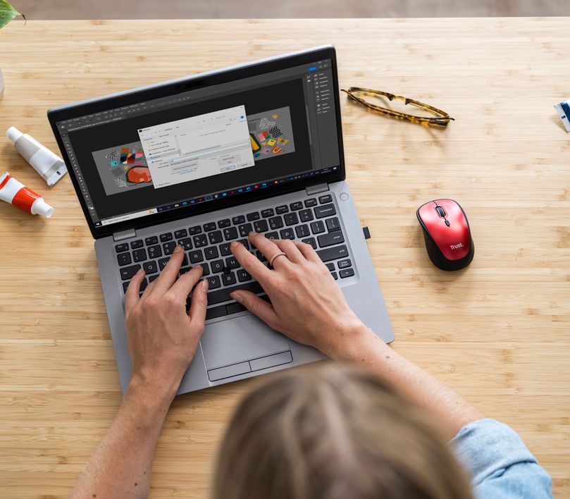 Mouse Inalámbrico Silencioso Trust YVI Eco Friendly RD 24550